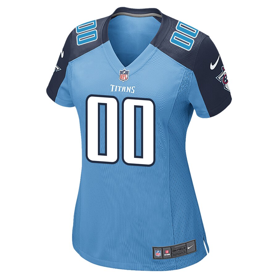 Alternative view of Titans Light Blue Women’s Jersey nike - Nike Titans Light Blue Women’s