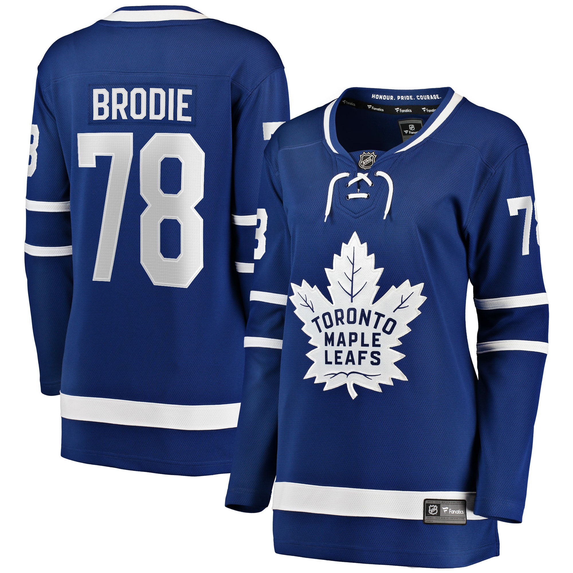 TJ Brodie Toronto Maple Leafs Fanatics Women's Breakaway Player Jersey - Blue