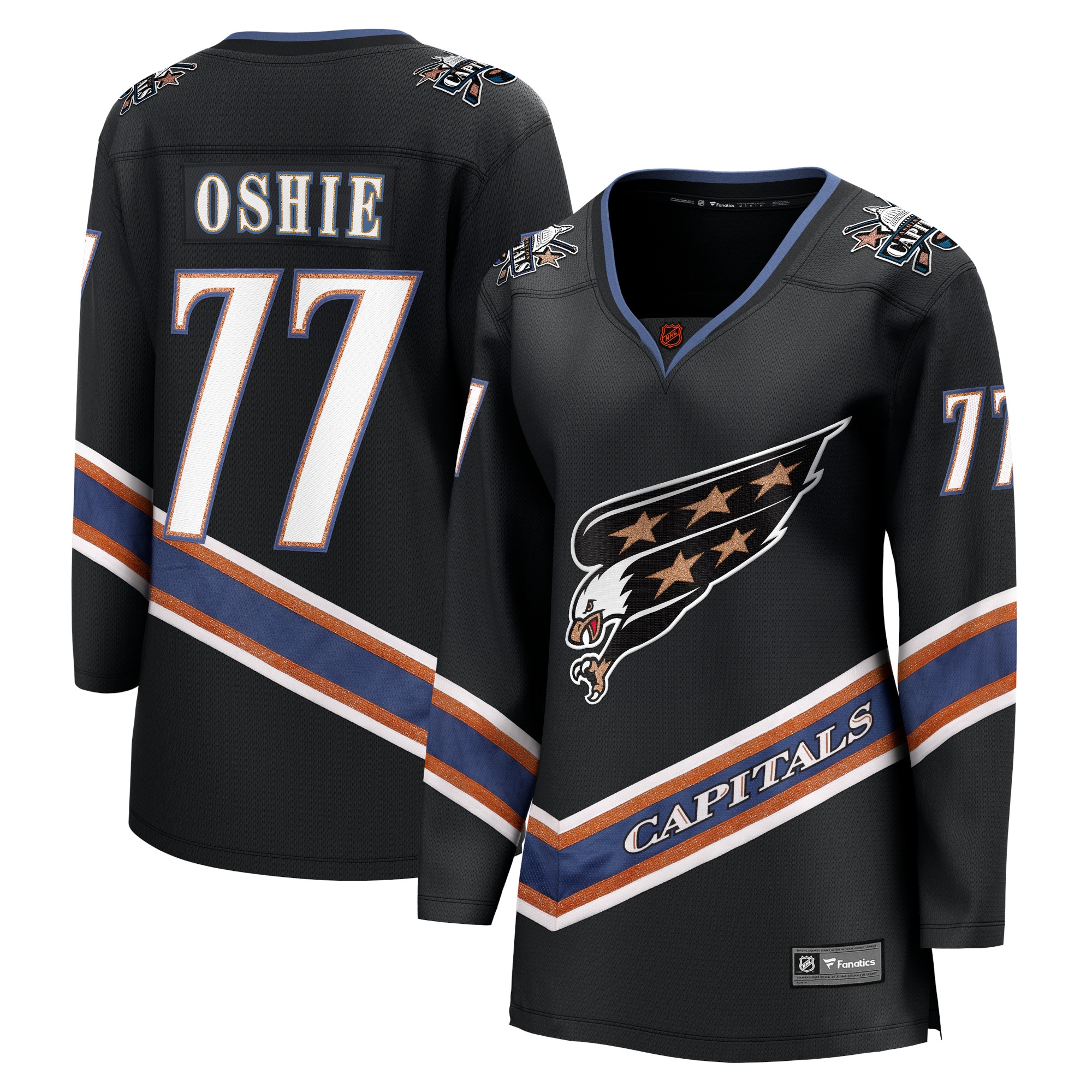 TJ Oshie Washington Capitals Fanatics Women's Special Edition 2.0 Breakaway Player Jersey - Black