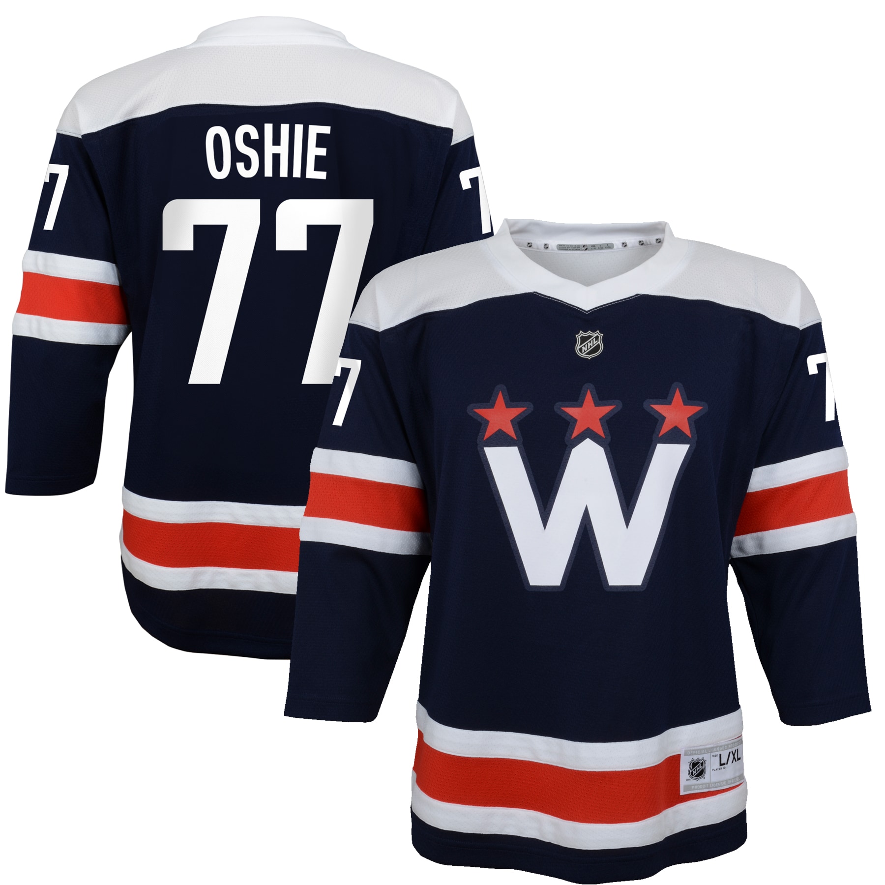 TJ Oshie Washington Capitals Youth 2020/21 Alternate Player Jersey