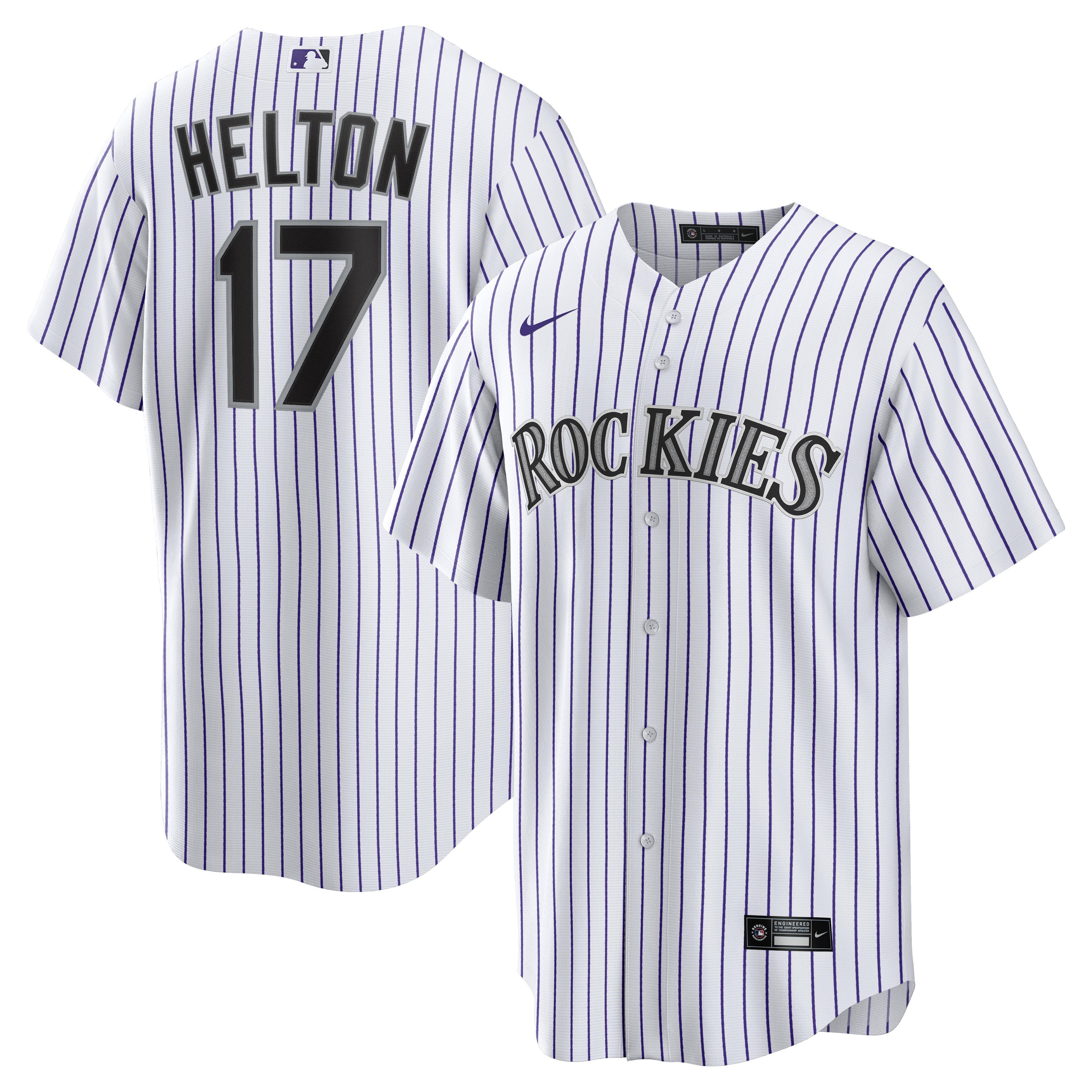 Todd Helton Colorado Rockies Home Retired Player Jersey - White