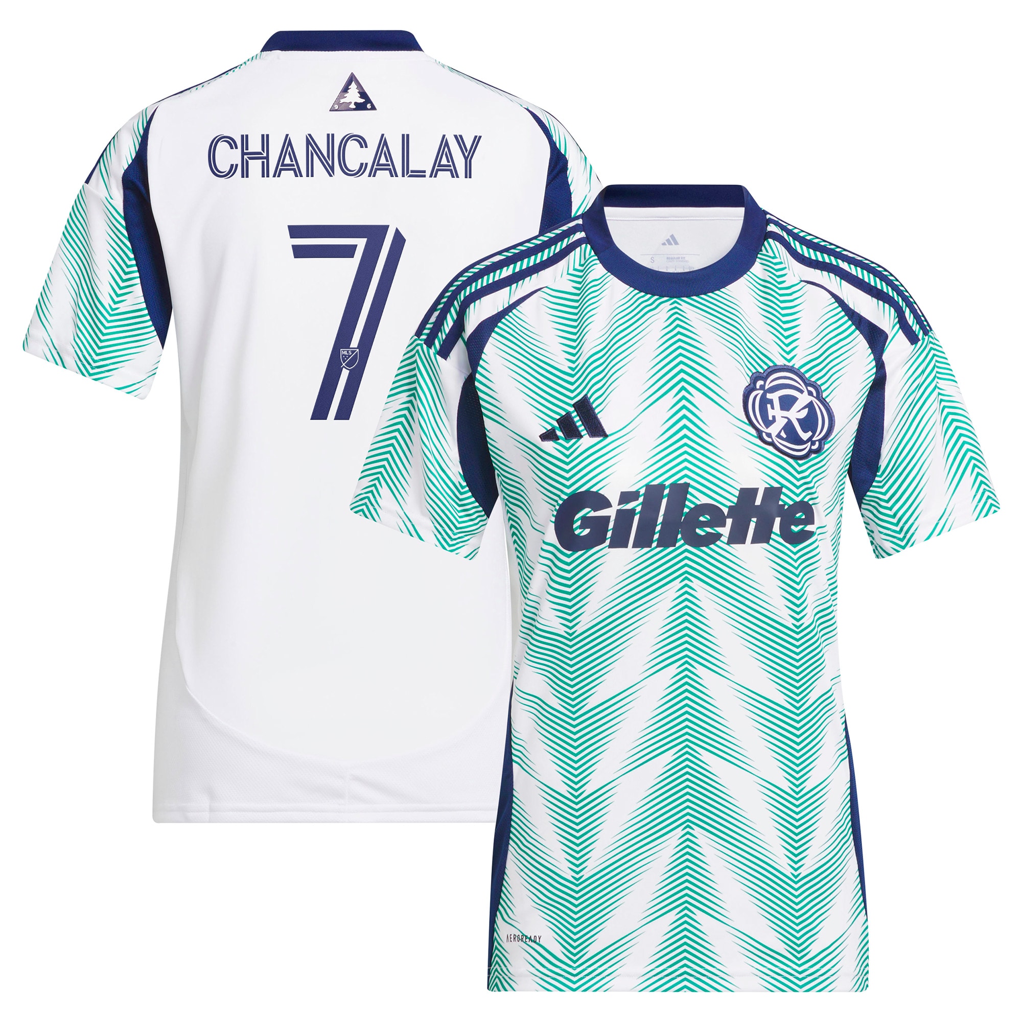 Tomás Chancalay New England Revolution Women's 2025 Eastern White Pine x Flag of New England Player Jersey - White