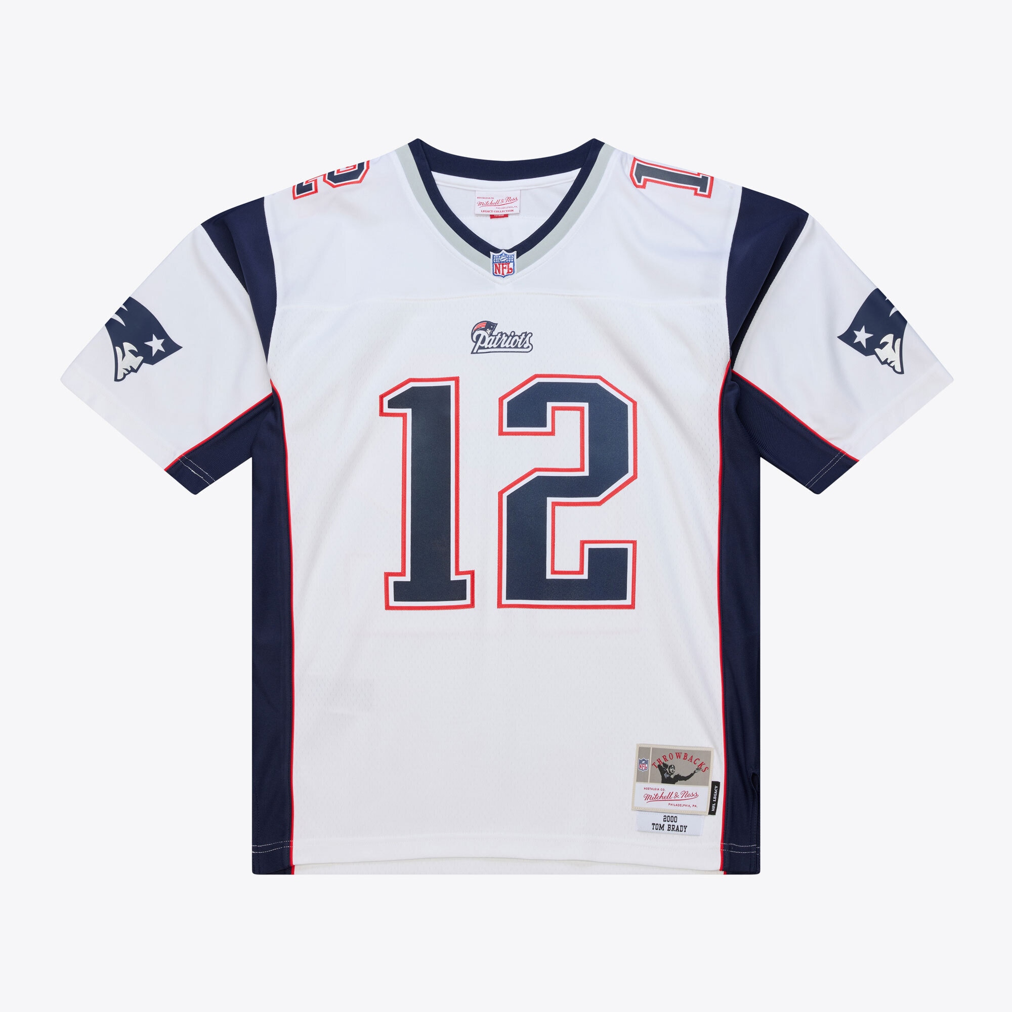 Tom Brady New England Patriots 2000 Legacy Jersey - White