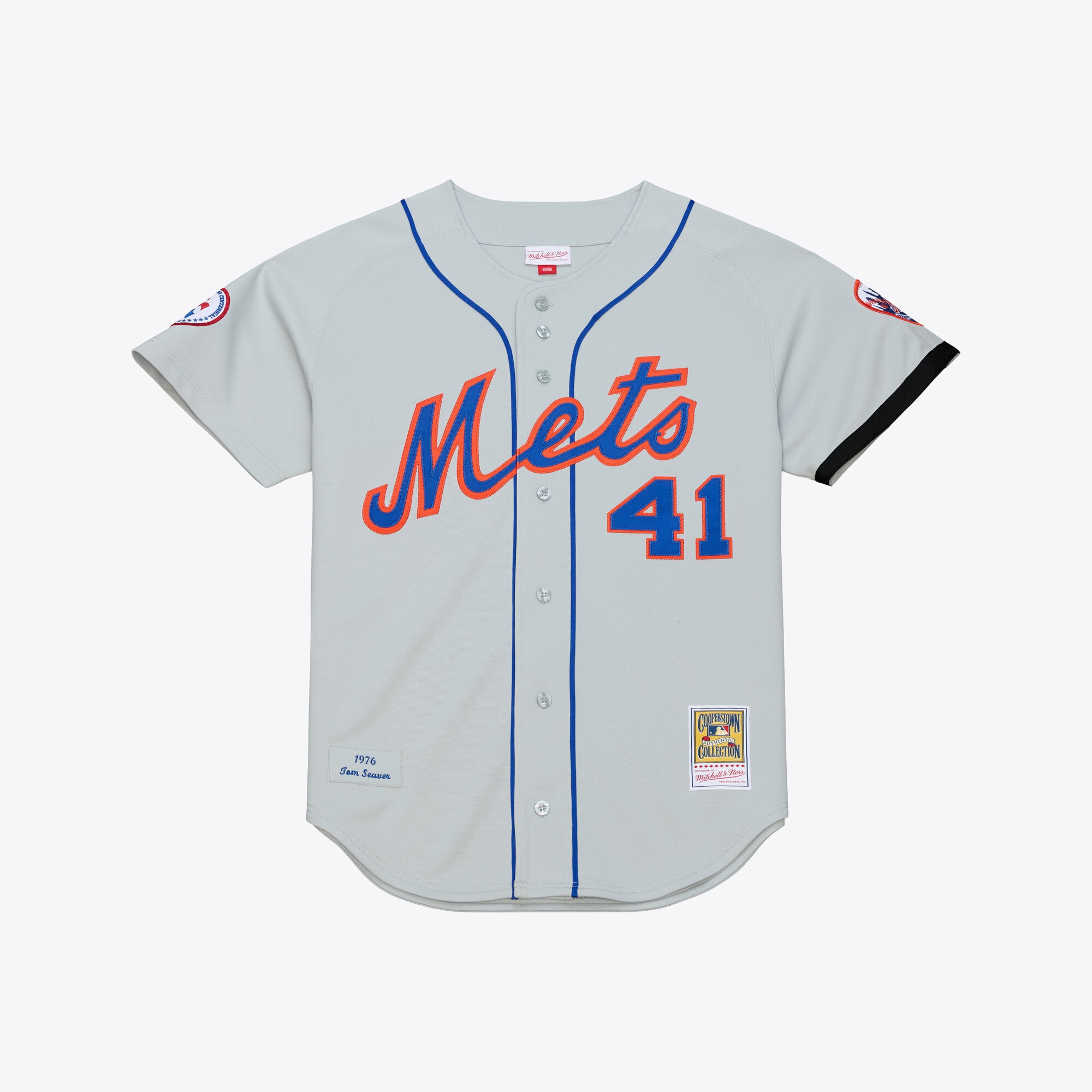 Tom Seaver New York Mets 1976 Jersey - Gray
