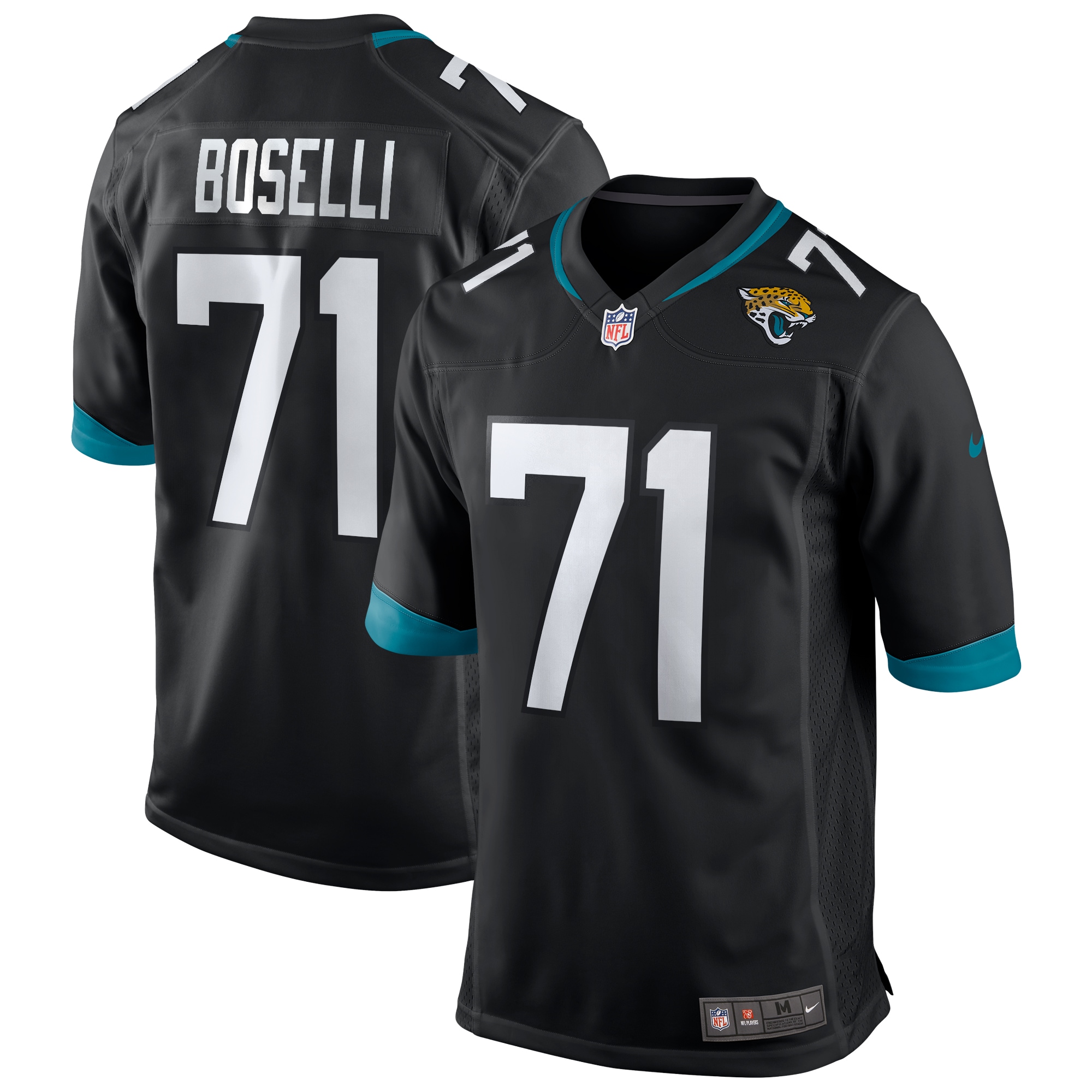 Tony Boselli Jacksonville Jaguars Retired Player Alternate Game Jersey - Black