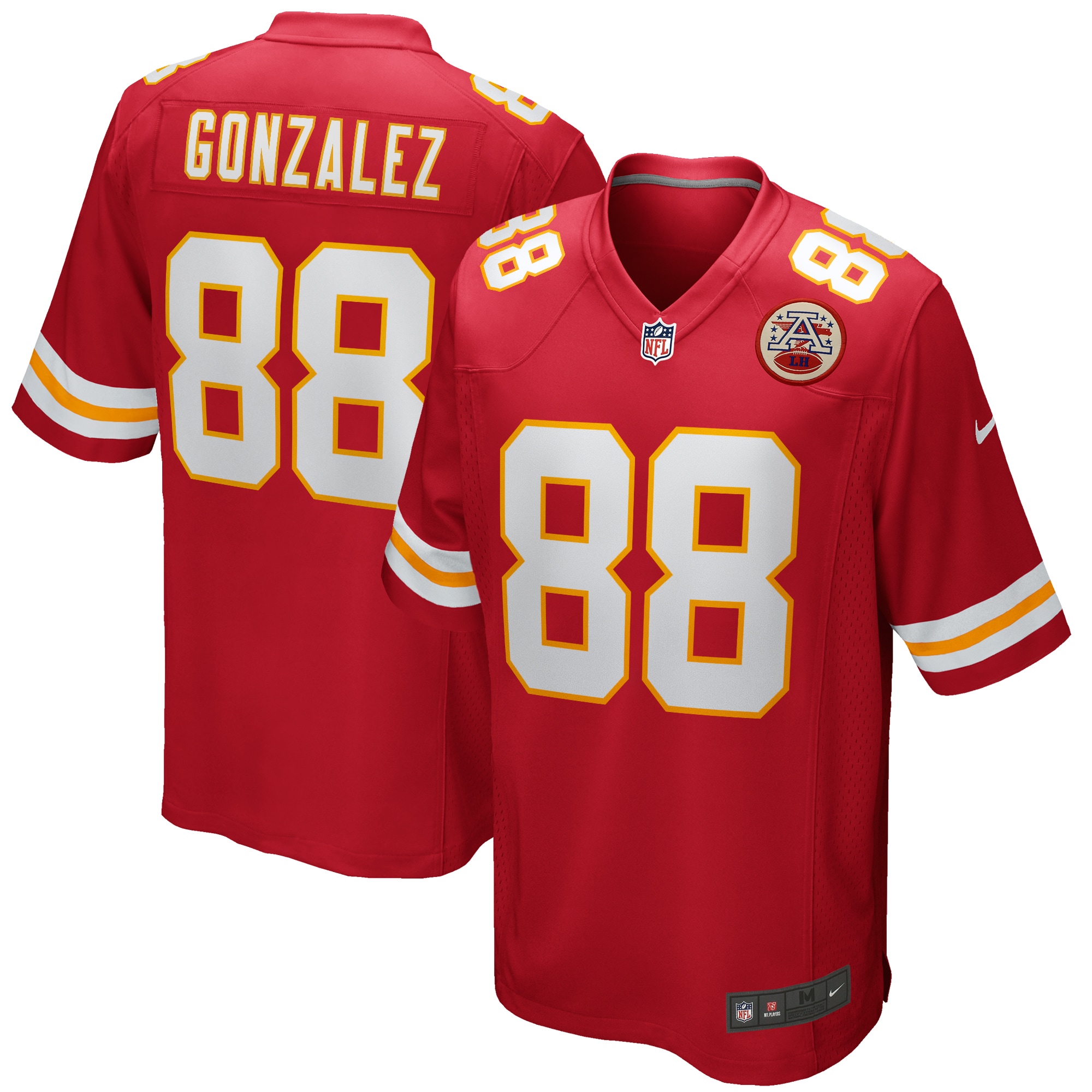 Tony Gonzalez Kansas City Chiefs Game Retired Player Jersey
