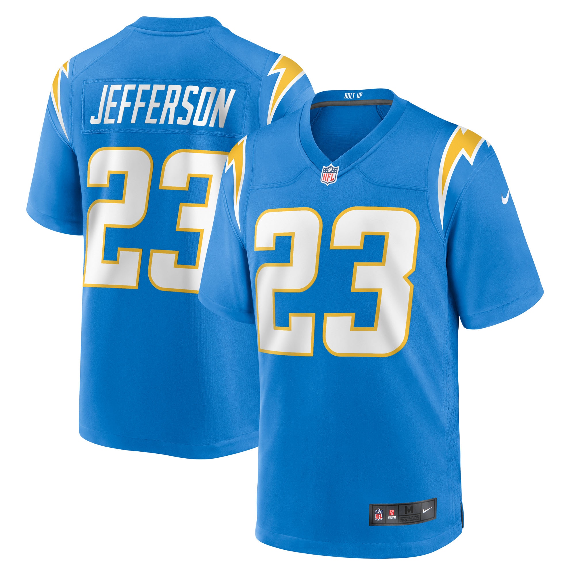 Tony Jefferson Los Angeles Chargers Team Game Jersey - Powder Blue