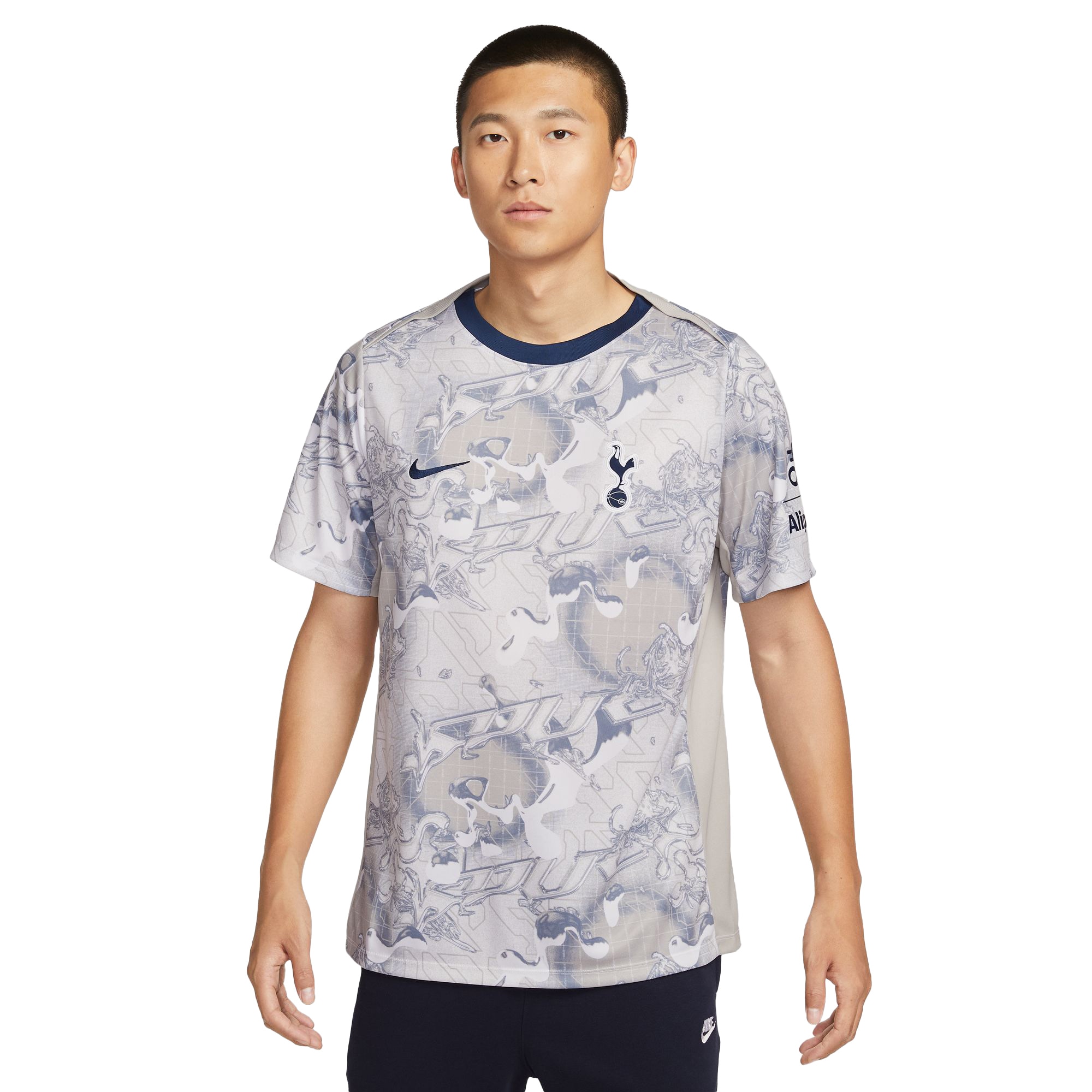 Tottenham Hotspur 2025/26 Academy Pro Pre-Match Performance Top - White