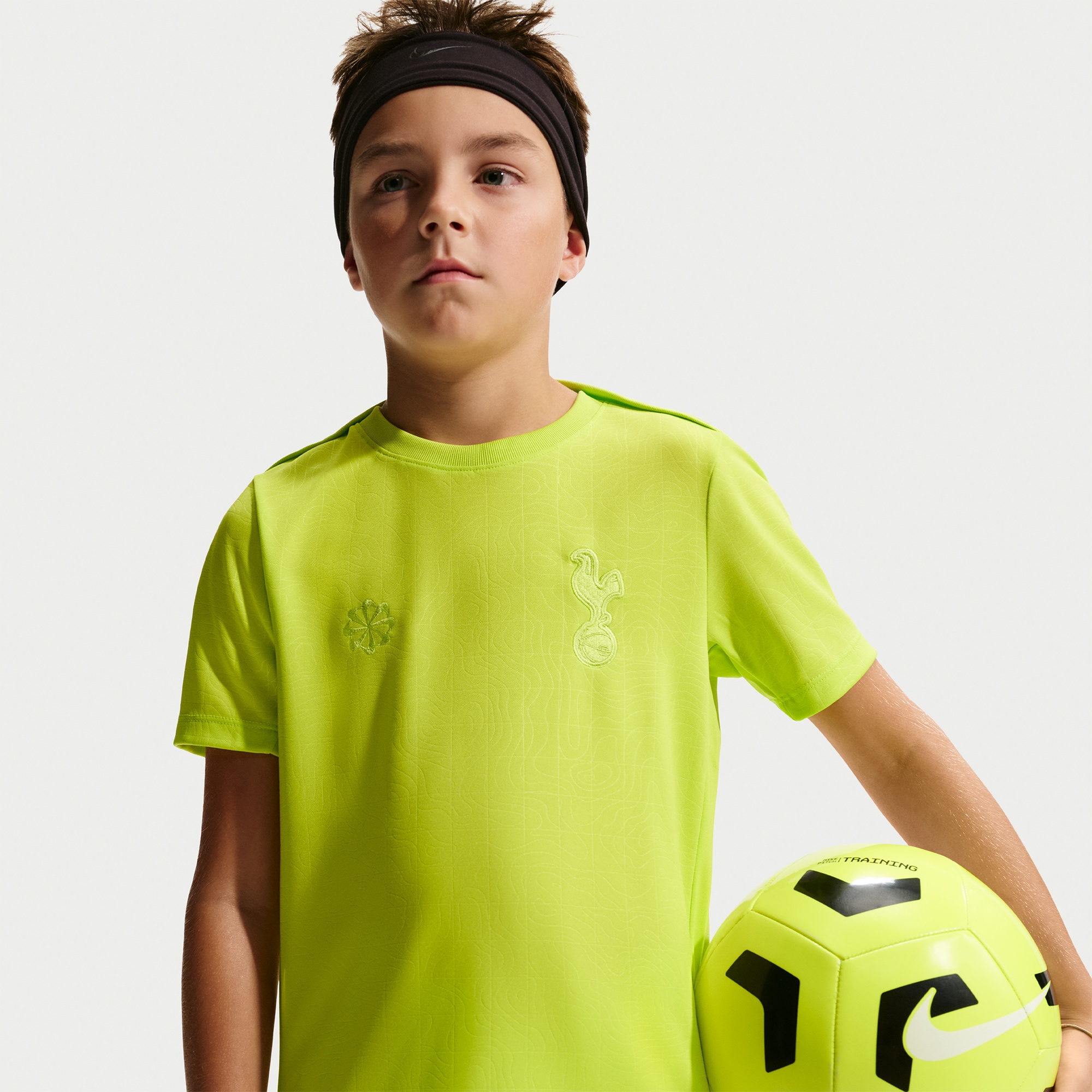Tottenham Hotspur Youth 2025/26 Academy Pro Pre-Match Dri-FIT Top - Neon Green
