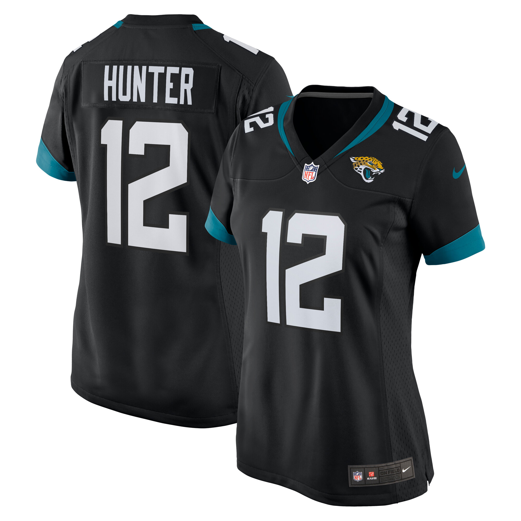 Travis Hunter Jacksonville Jaguars Women's Alternate Game Jersey - Black