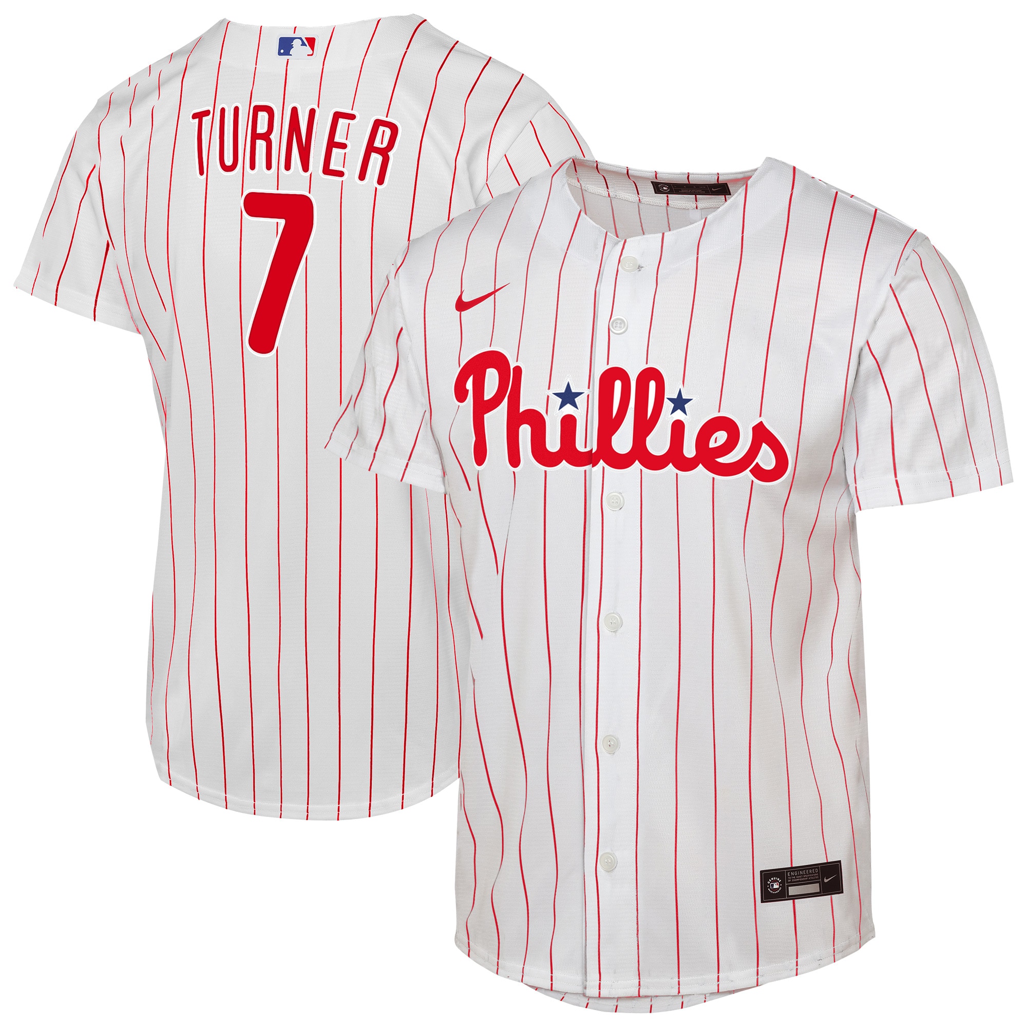 Trea Turner Philadelphia Phillies Youth Home Player Jersey - White