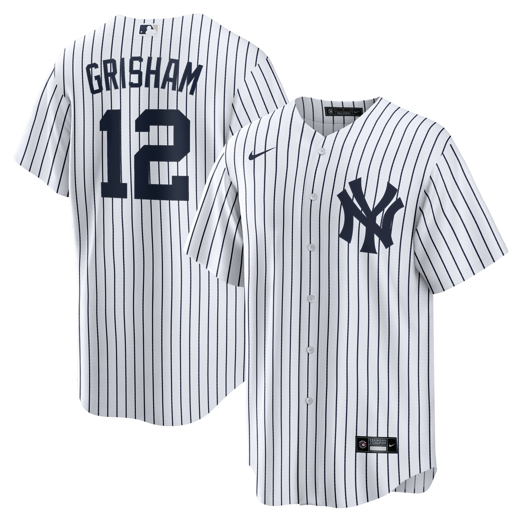 Trent Grisham New York Yankees Home Jersey - White