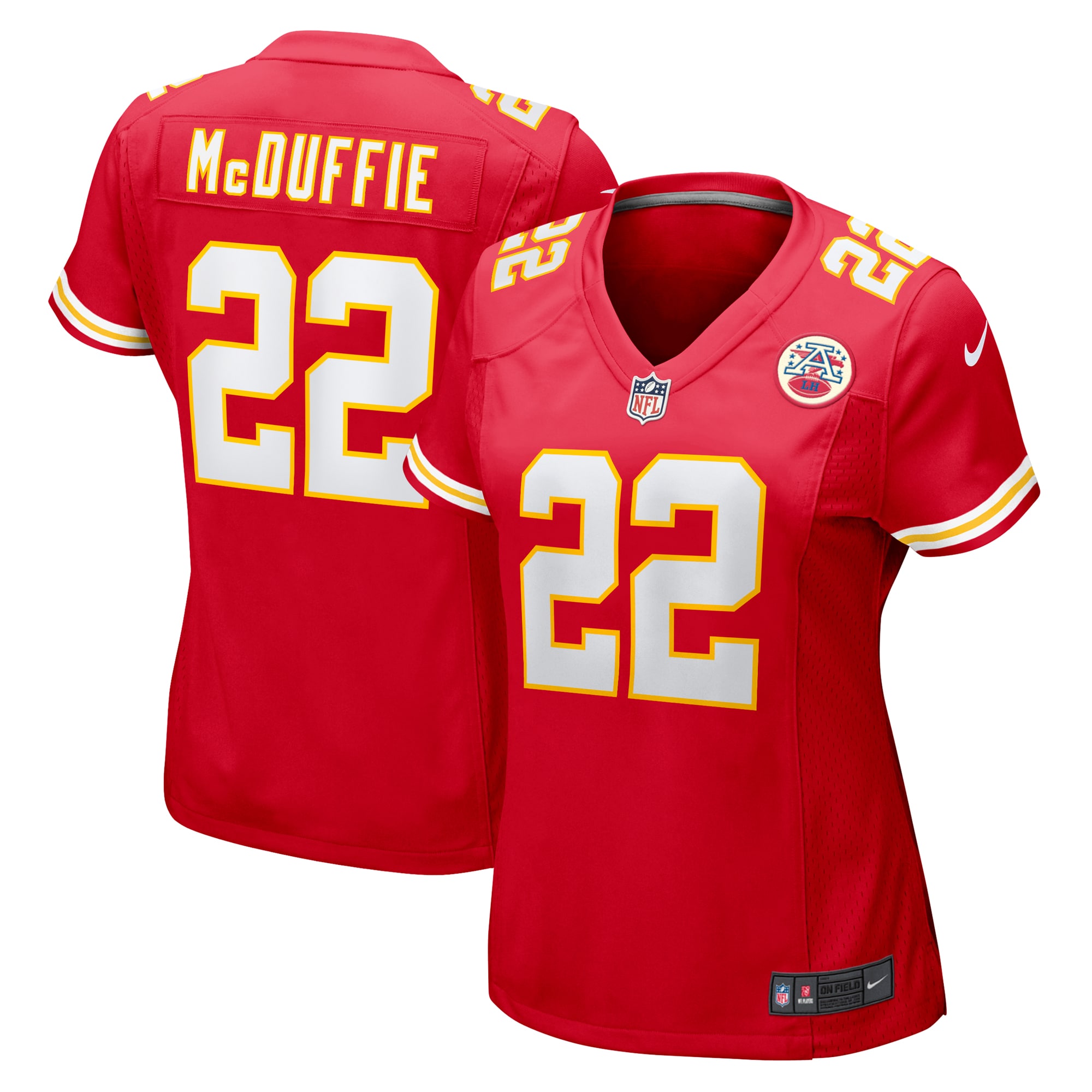 Trent McDuffie Kansas City Chiefs Women's Game Jersey - Red
