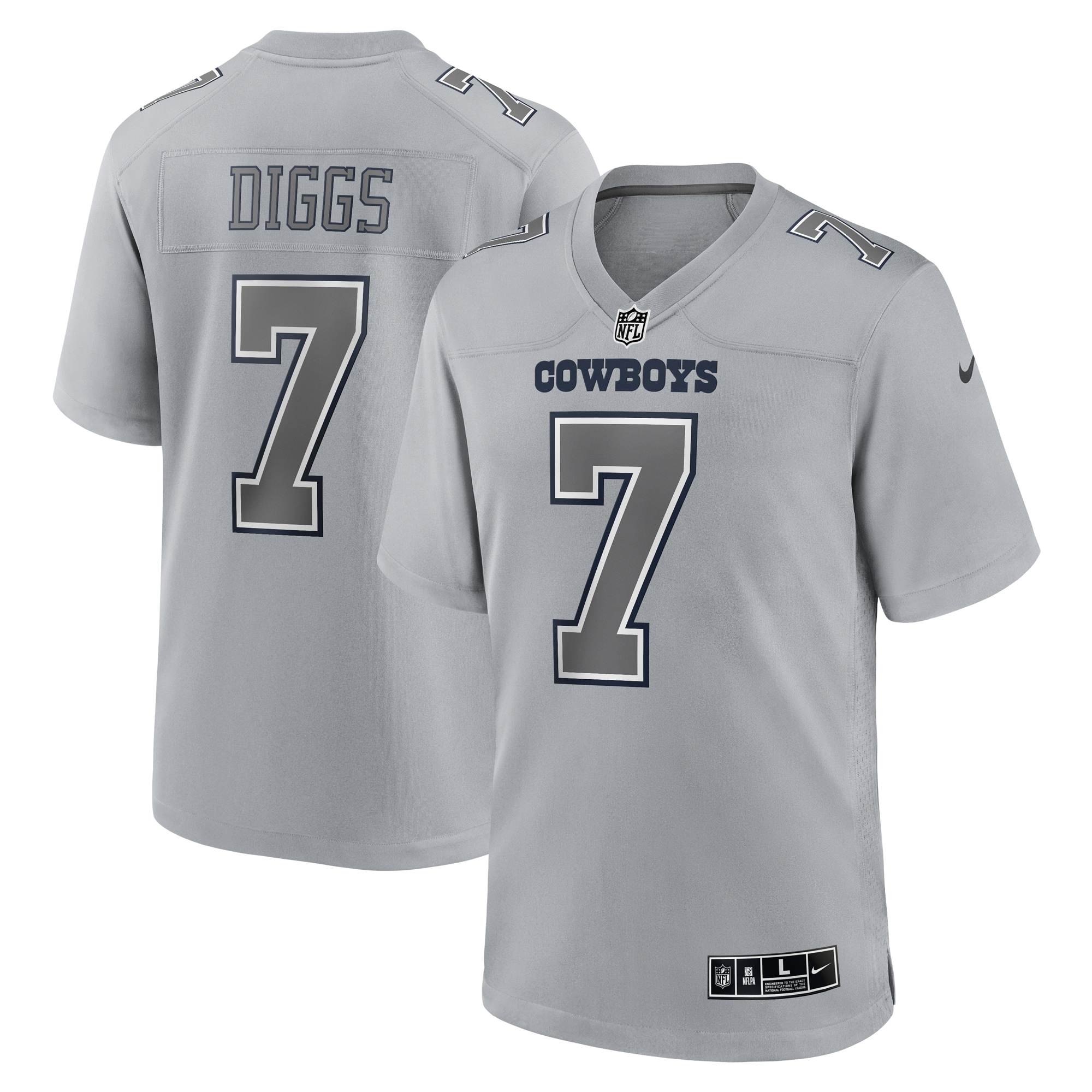 Trevon Diggs Dallas Cowboys Atmosphere Fashion Game Jersey - Gray