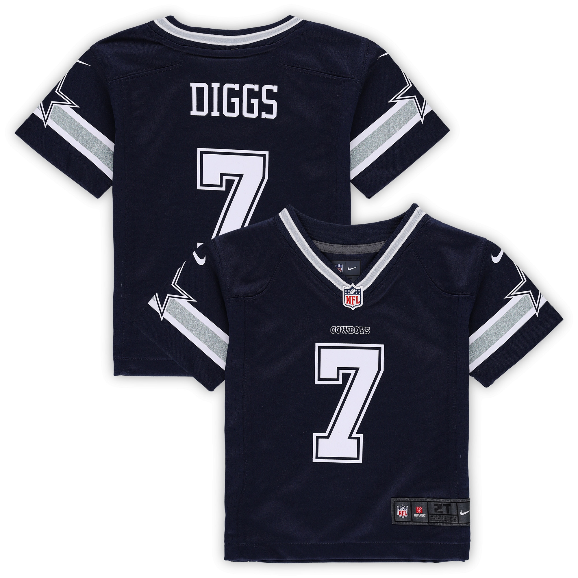 Trevon Diggs Dallas Cowboys Toddler Game Jersey - Navy