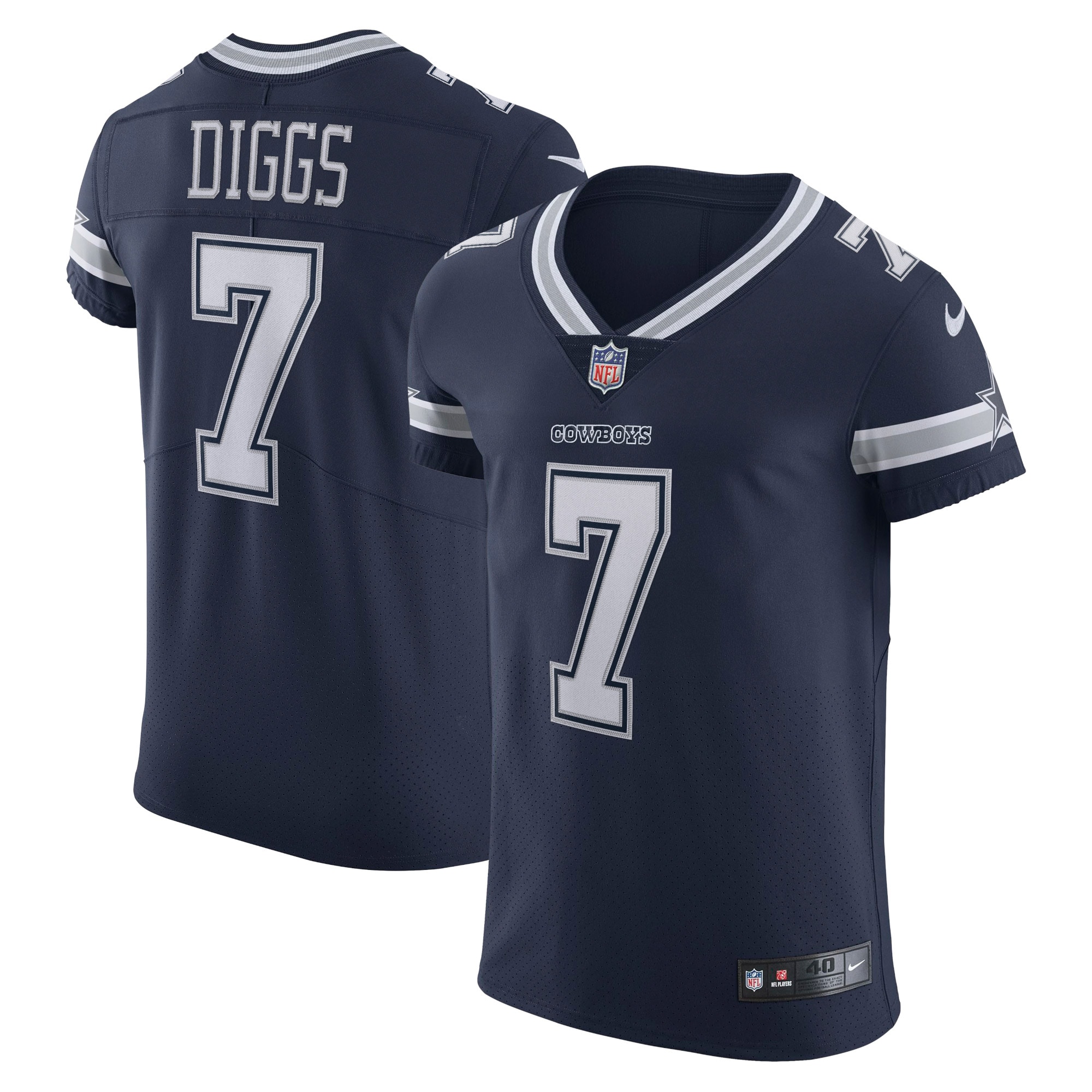 Trevon Diggs Dallas Cowboys Vapor Elite Jersey - Navy