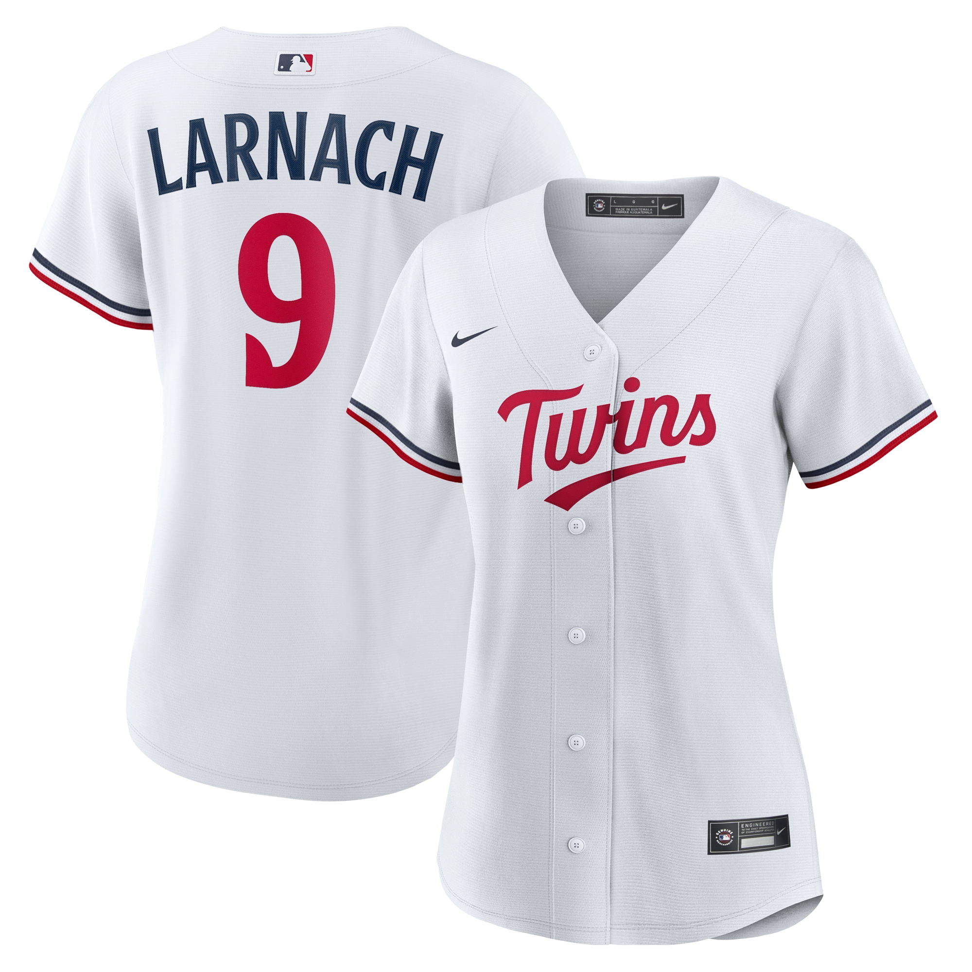 Trevor Larnach Minnesota Twins Women's Home Jersey - White