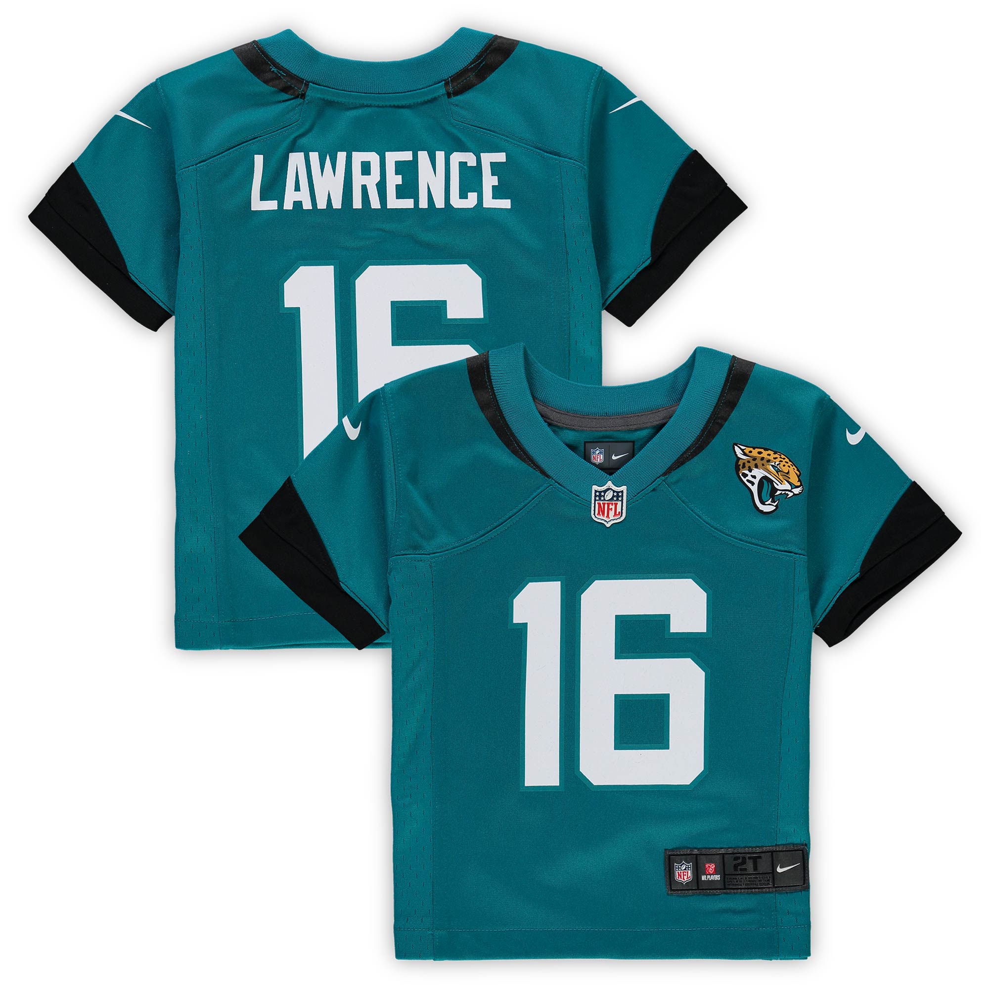 Trevor Lawrence Jacksonville Jaguars Infant Team Player Game Jersey - Teal
