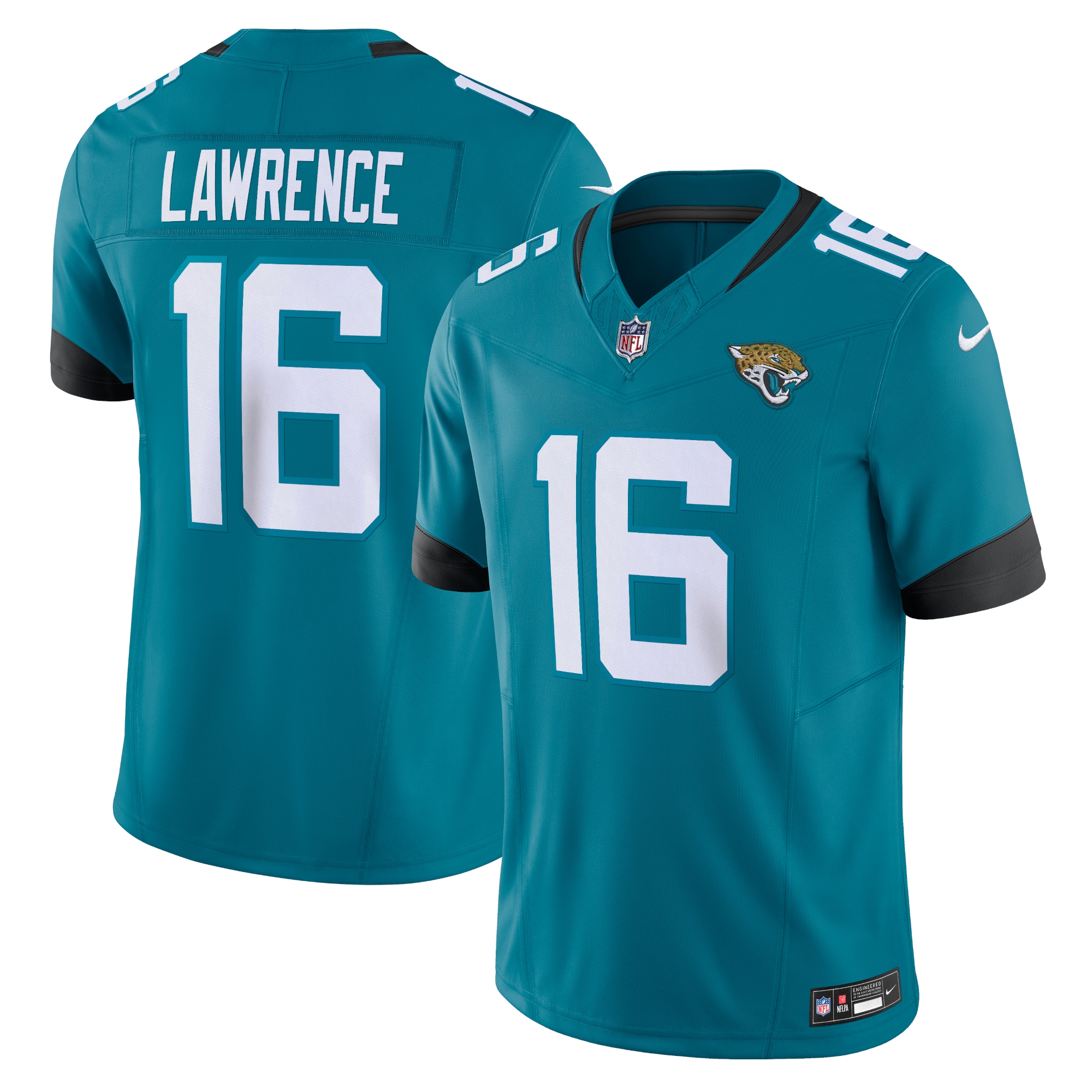 Trevor Lawrence Jacksonville Jaguars Vapor F.U.S.E. Limited Jersey - Teal