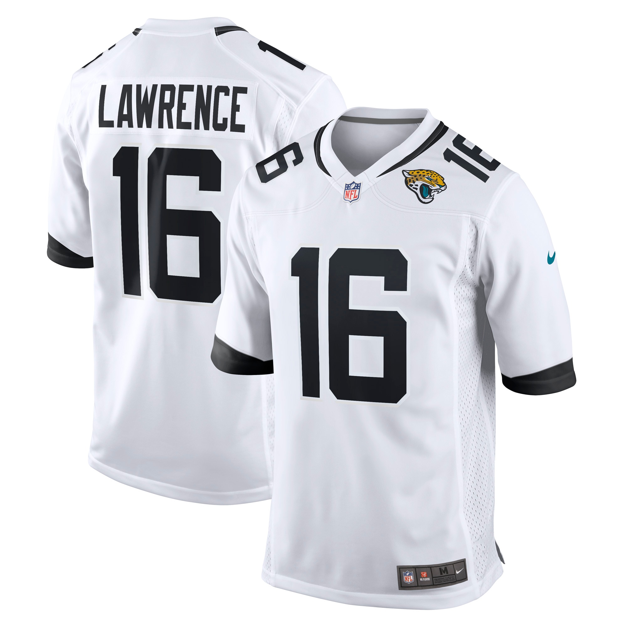 Trevor Lawrence Jacksonville Jaguars White Game Jersey
