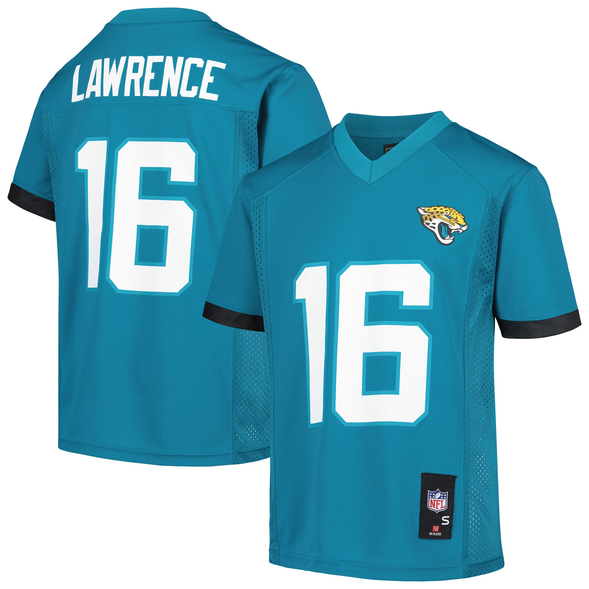 Trevor Lawrence Jacksonville Jaguars Youth Player Jersey - Teal