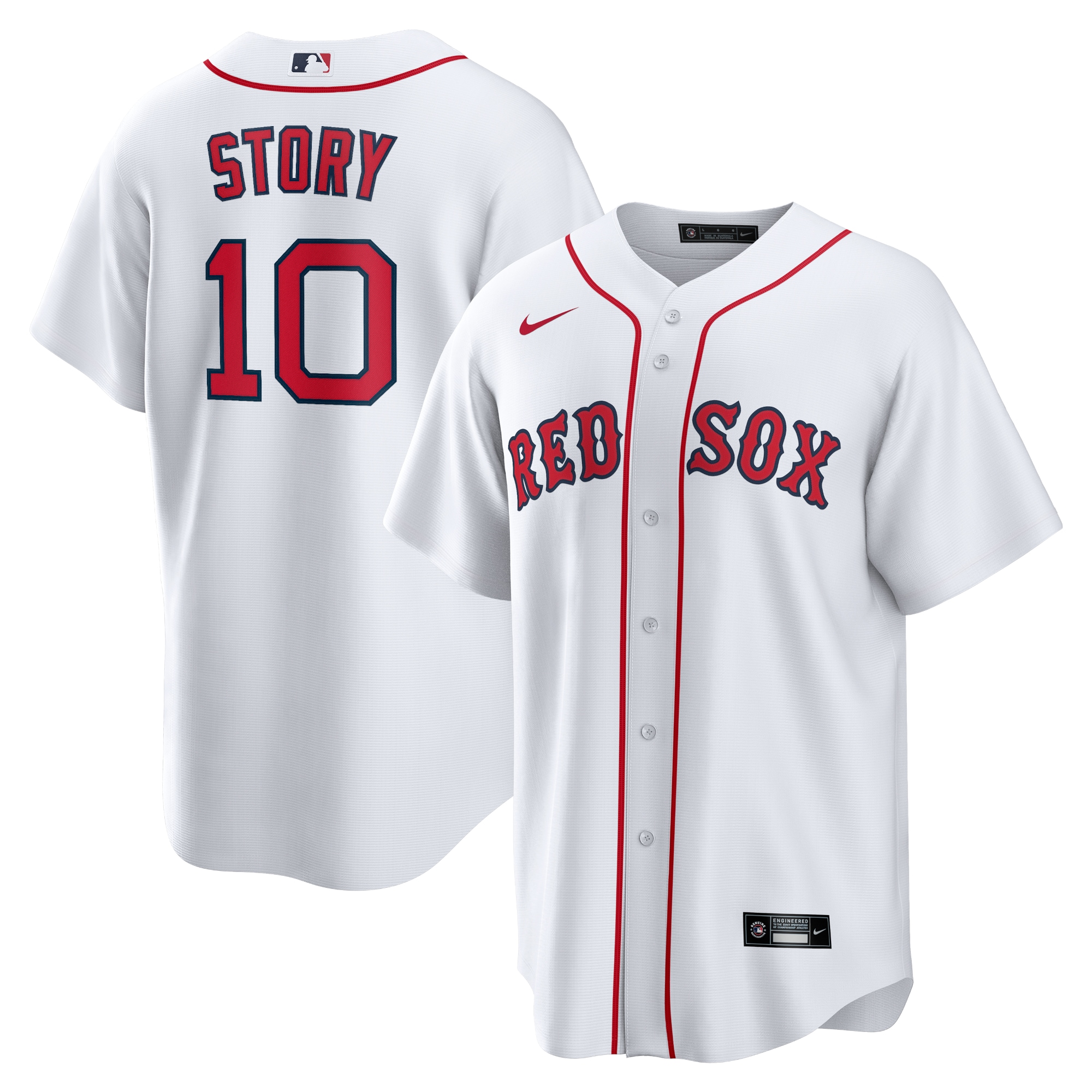 Trevor Story Boston Red Sox Home Jersey - White