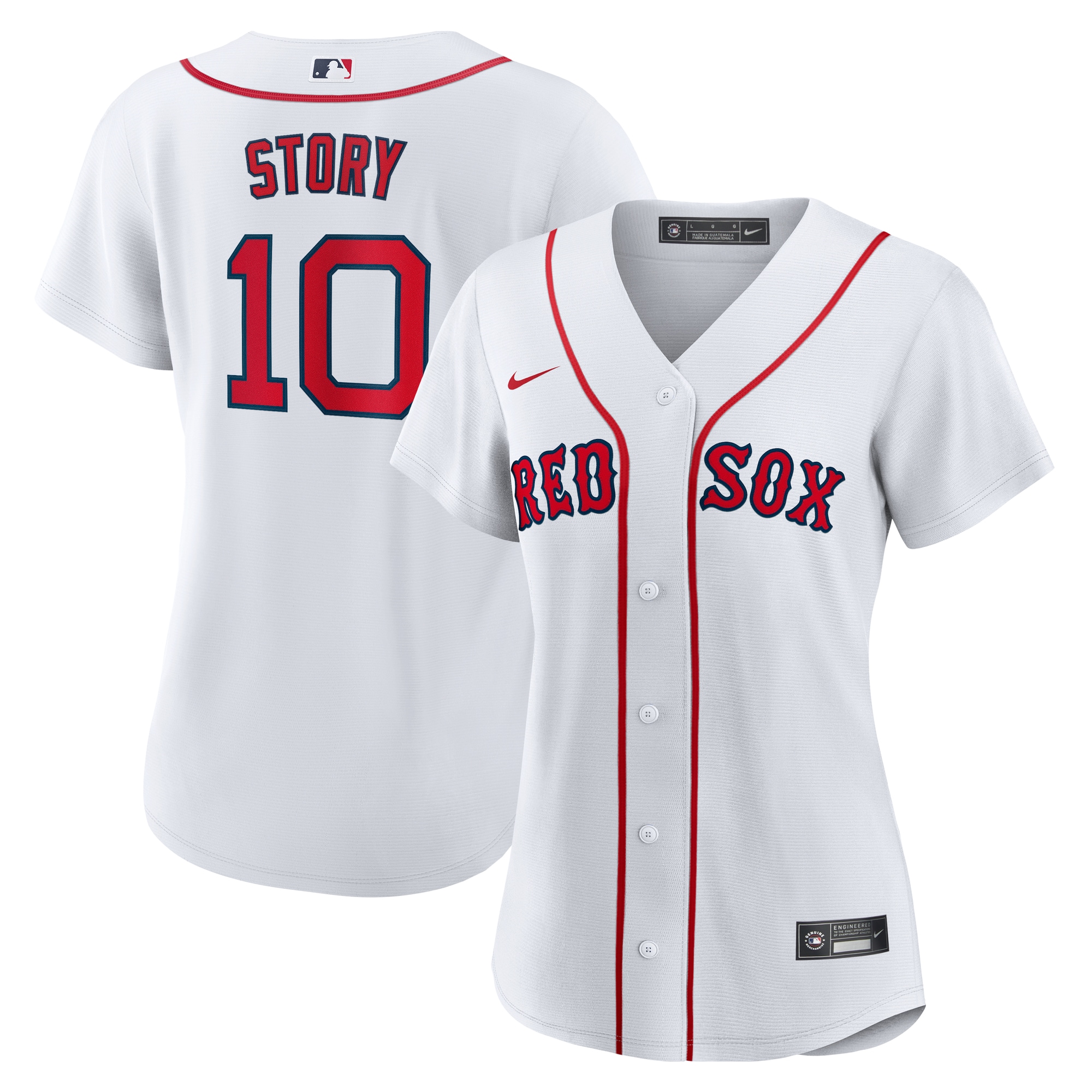 Trevor Story Boston Red Sox Women's Home Jersey - White