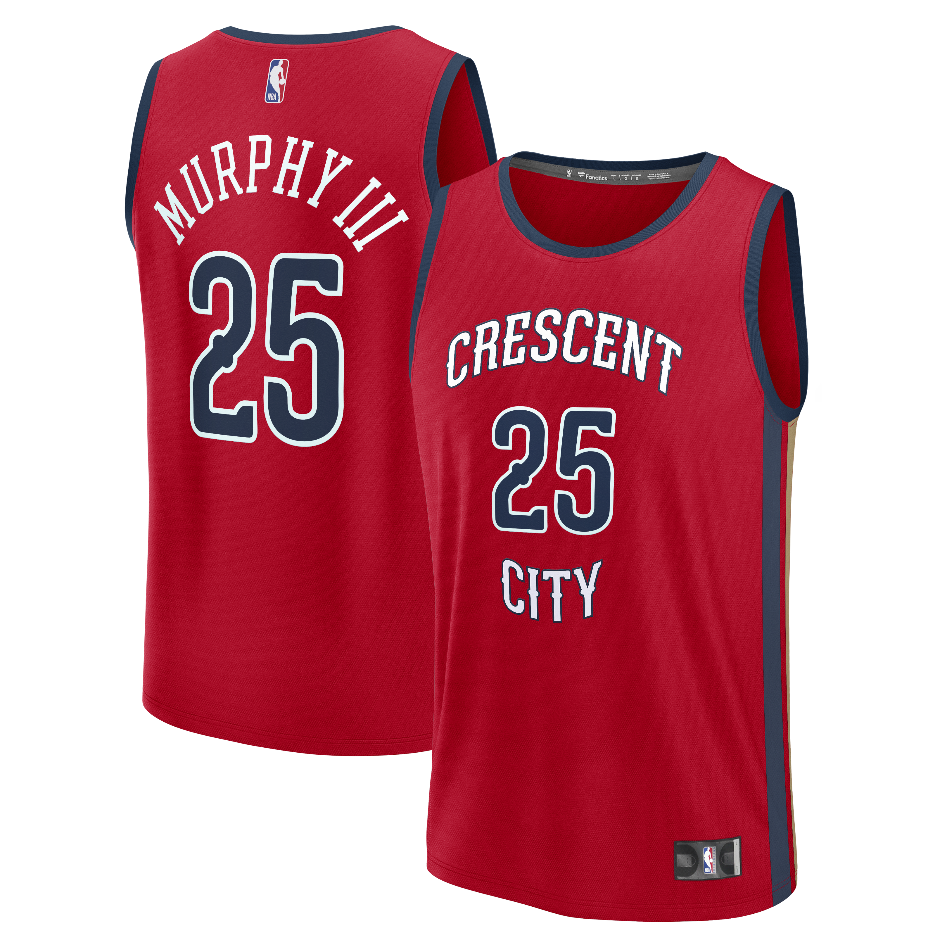 Trey Murphy III New Orleans Pelicans Fanatics Fast Break Player Jersey - Statement Edition - Red