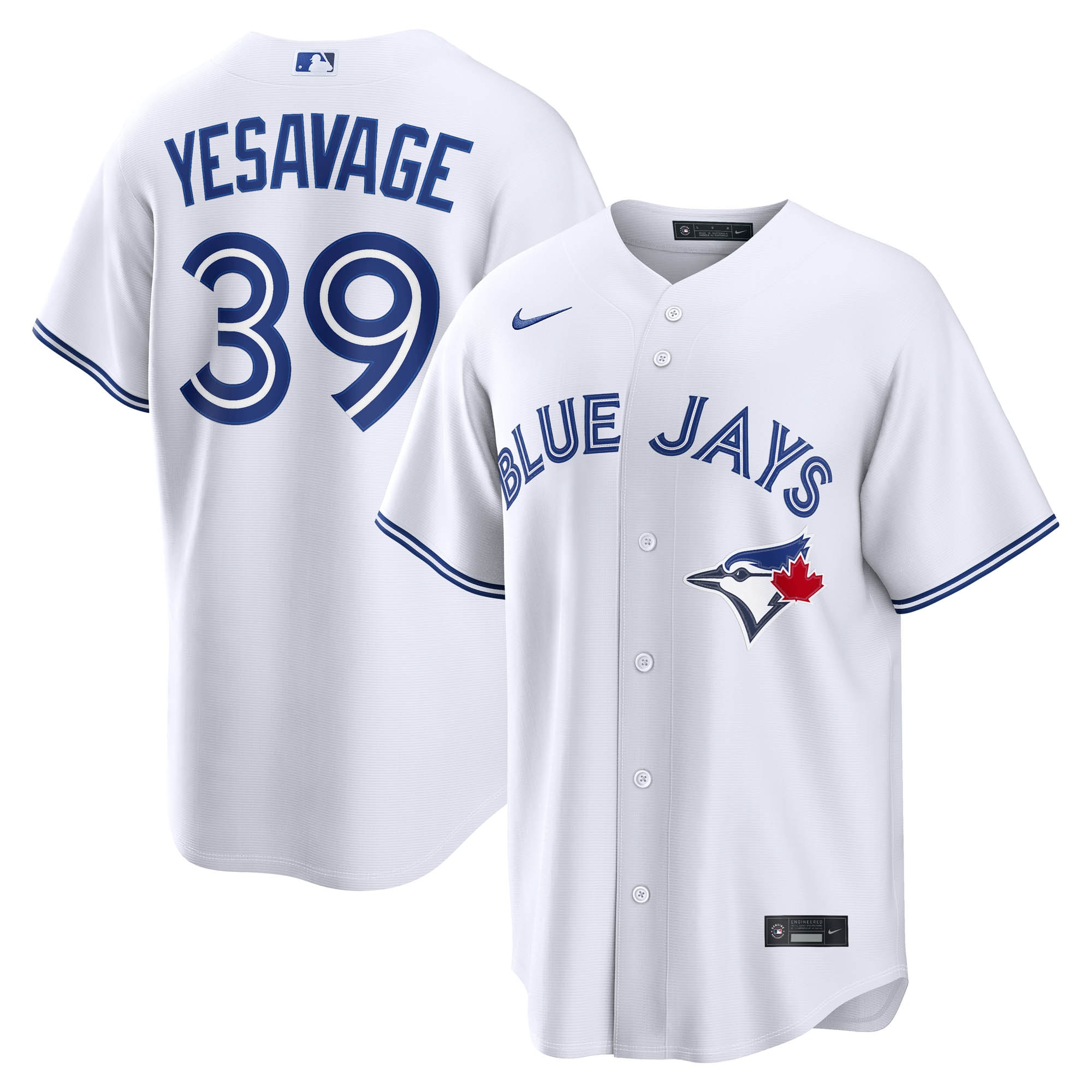 Trey Yesavage Toronto Blue Jays Home Jersey - White