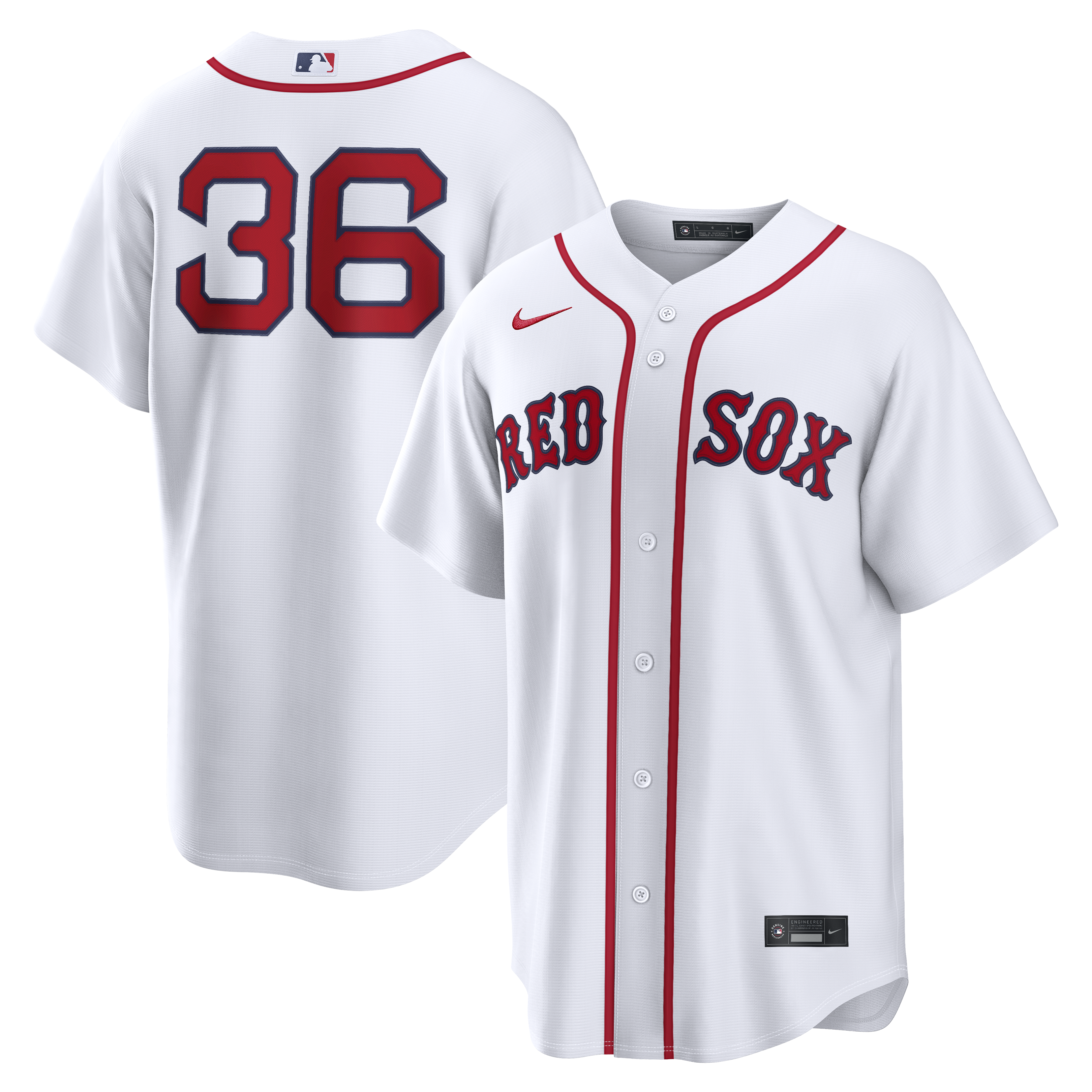 Triston Casas Boston Red Sox Home Jersey - White