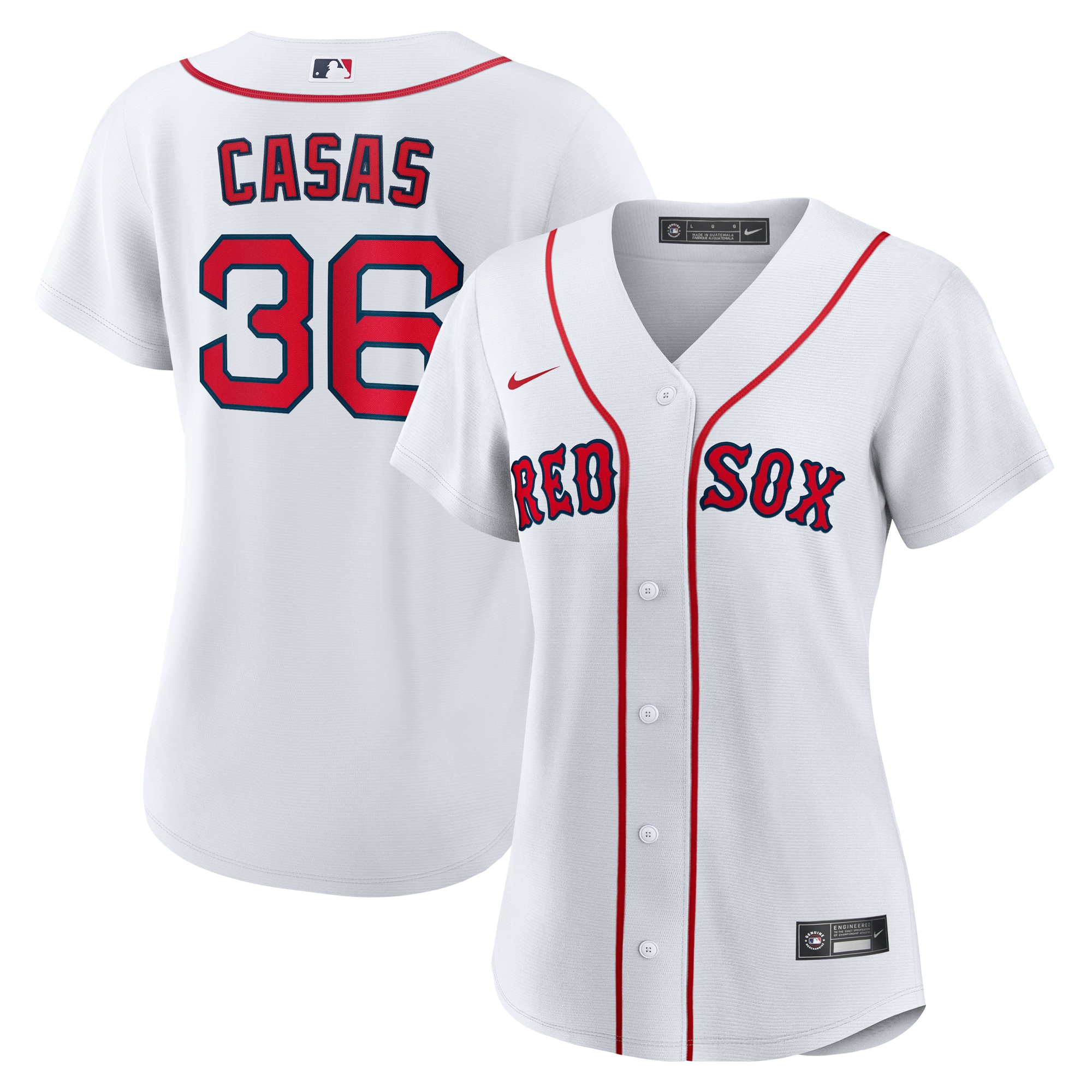 Triston Casas Boston Red Sox Women's Home Jersey - White