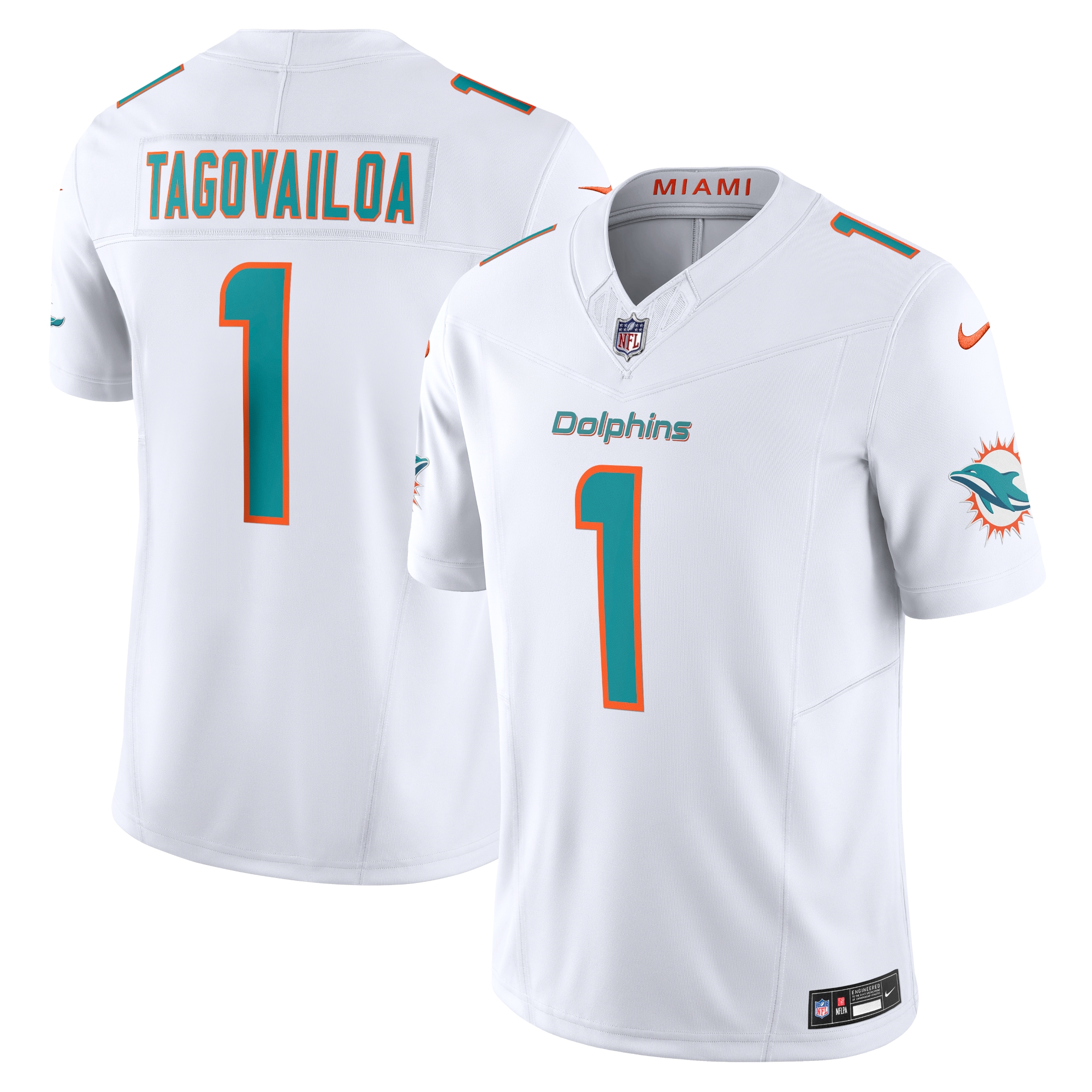 Tua Tagovailoa Miami Dolphins Vapor F.U.S.E. Limited Jersey