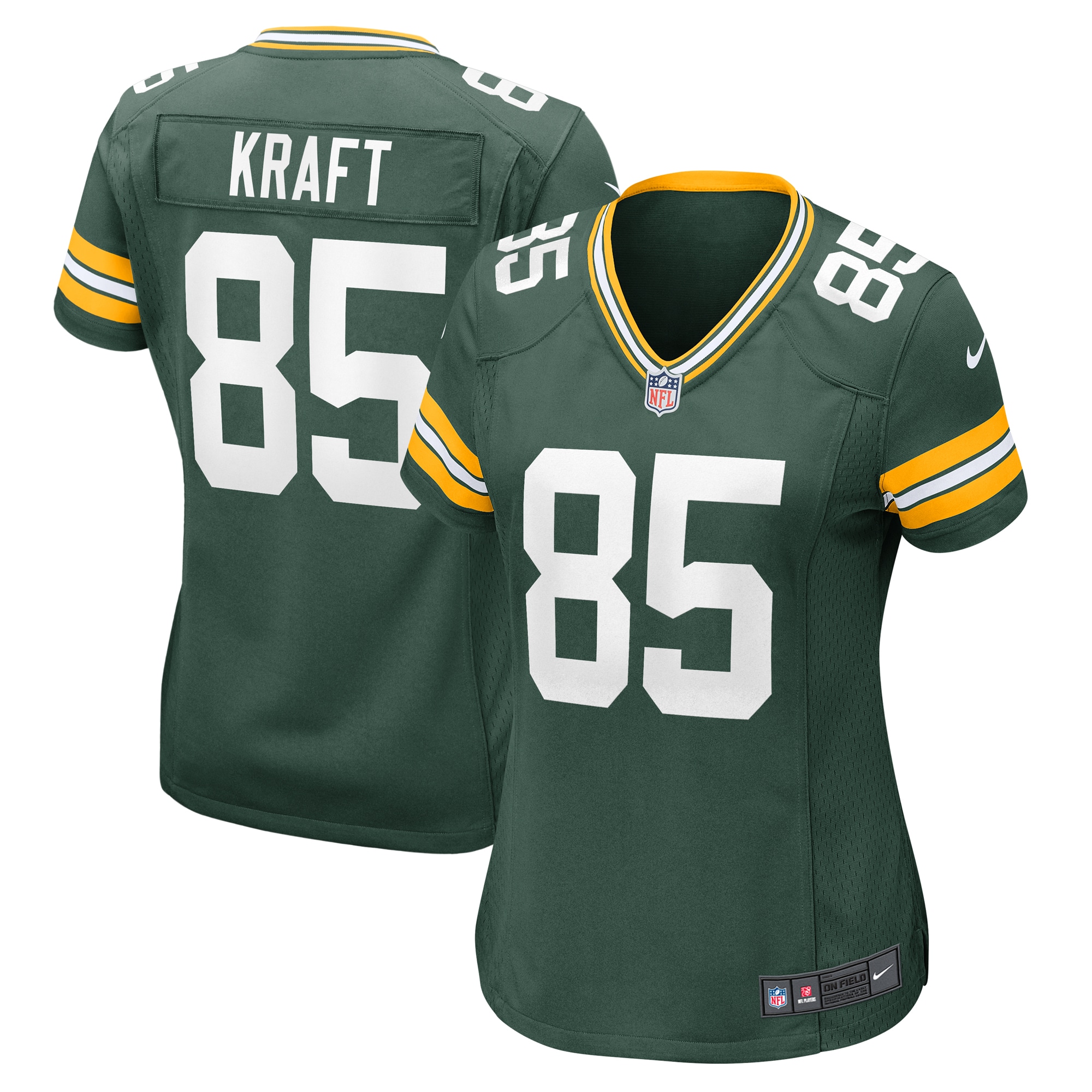 Tucker Kraft Green Bay Packers Women's Game Jersey - Green