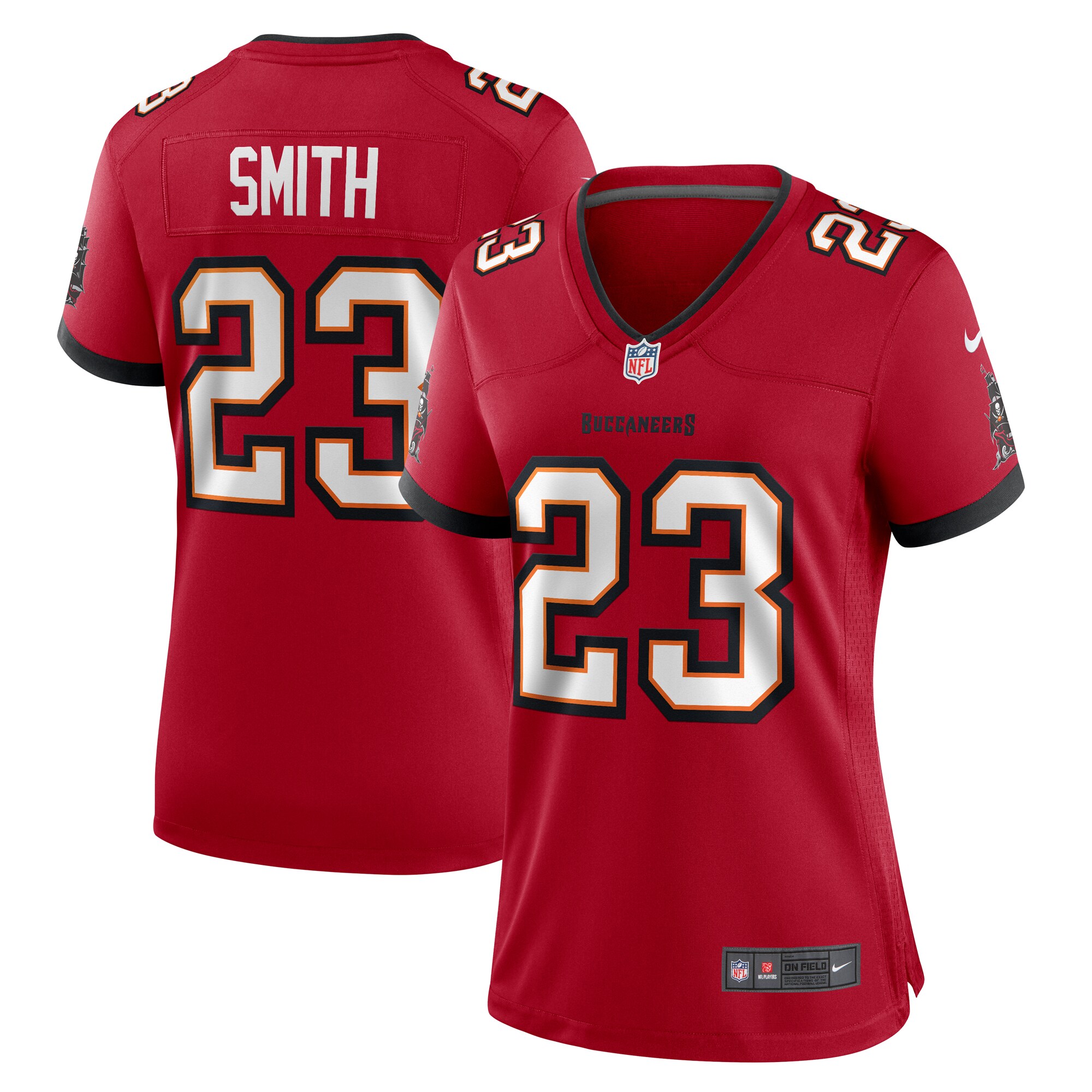 Tykee Smith Tampa Bay Buccaneers Women's Team Game Jersey - Red