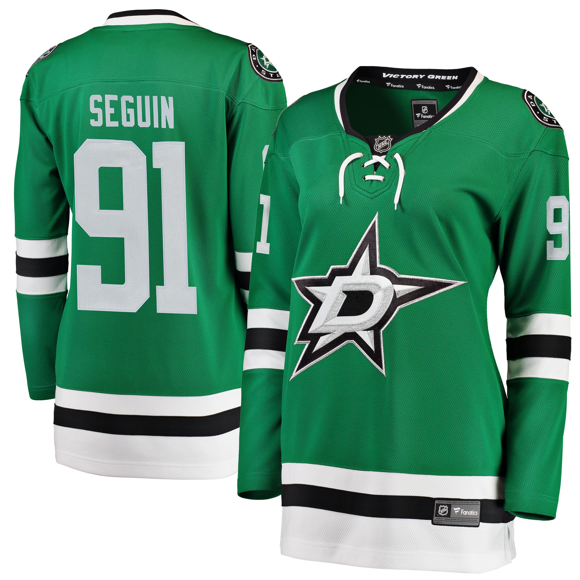 Tyler Seguin Dallas Stars Fanatics Women's Home Breakaway Jersey - Green