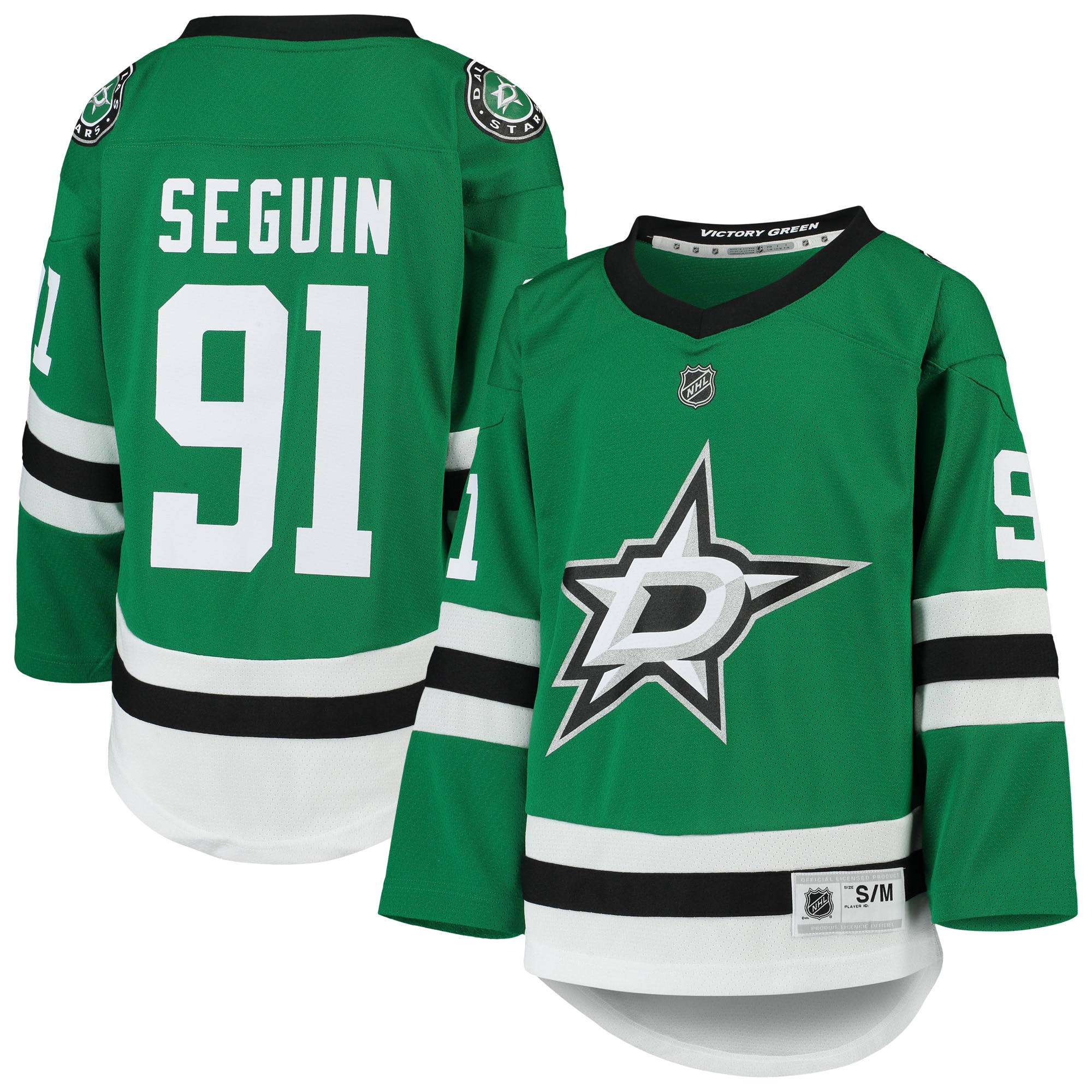 Tyler Seguin Dallas Stars Youth Home Player Jersey - Kelly Green
