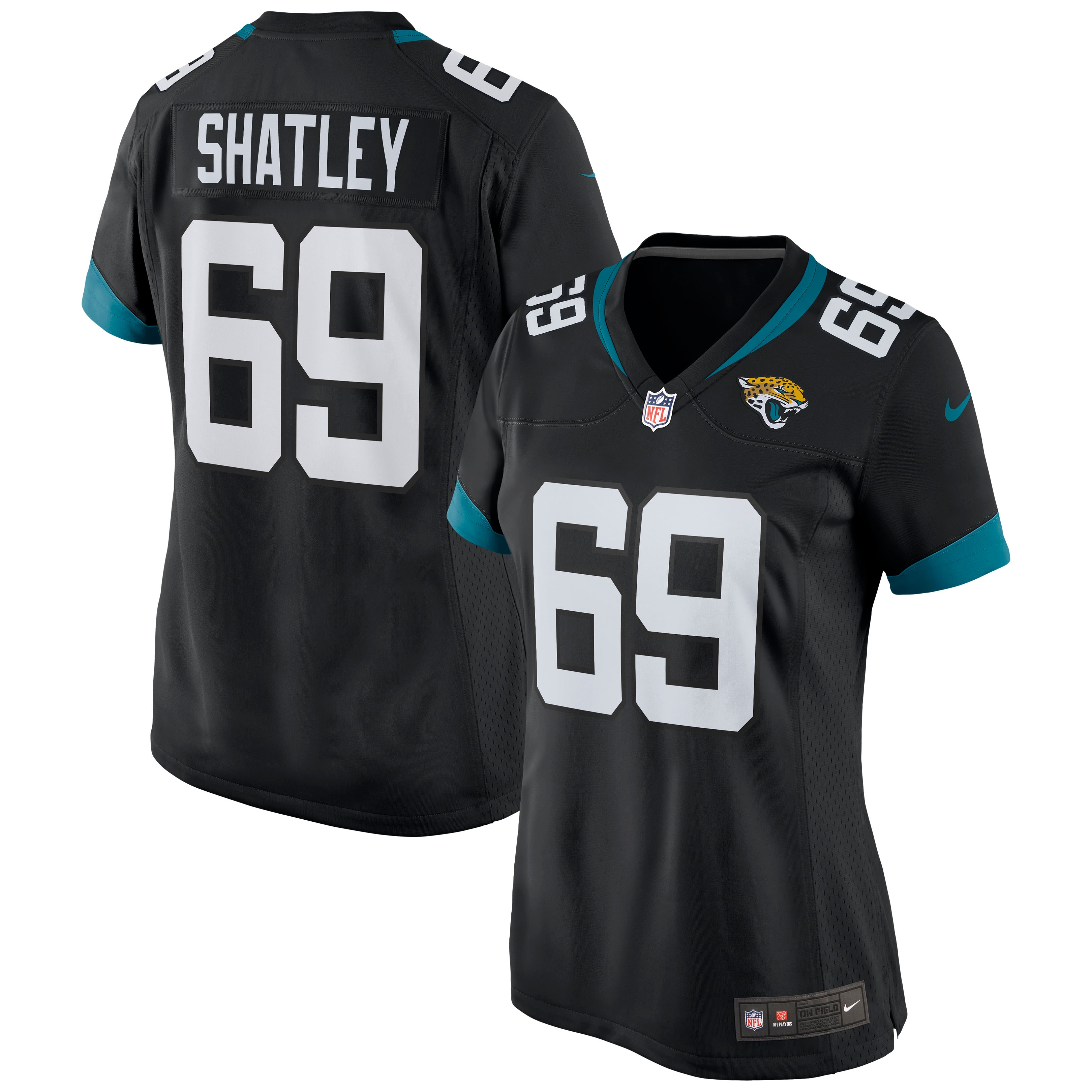 Tyler Shatley Jacksonville Jaguars Women's Game Jersey - Black