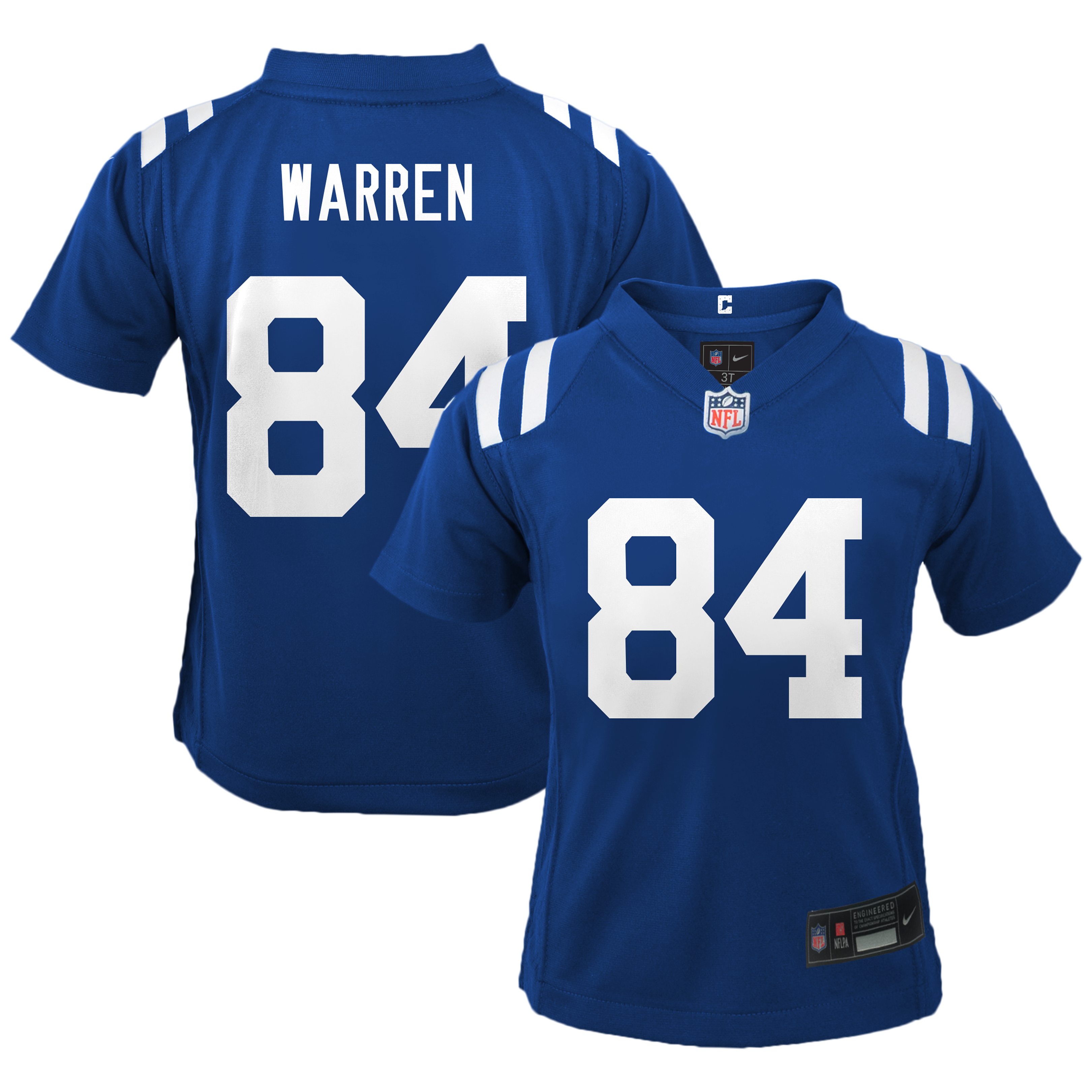 Tyler Warren Indianapolis Colts Preschool Team Game Jersey - Royal