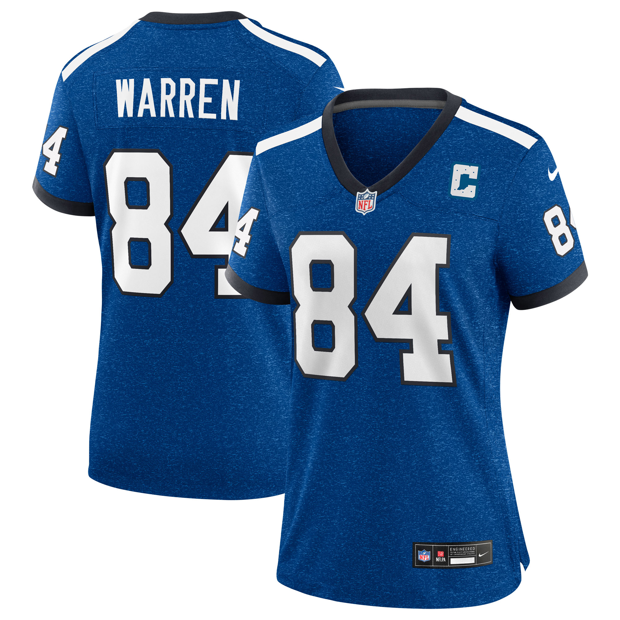 Tyler Warren Indianapolis Colts Women's Alternate 2 Indiana Nights Game Jersey - Heather Royal
