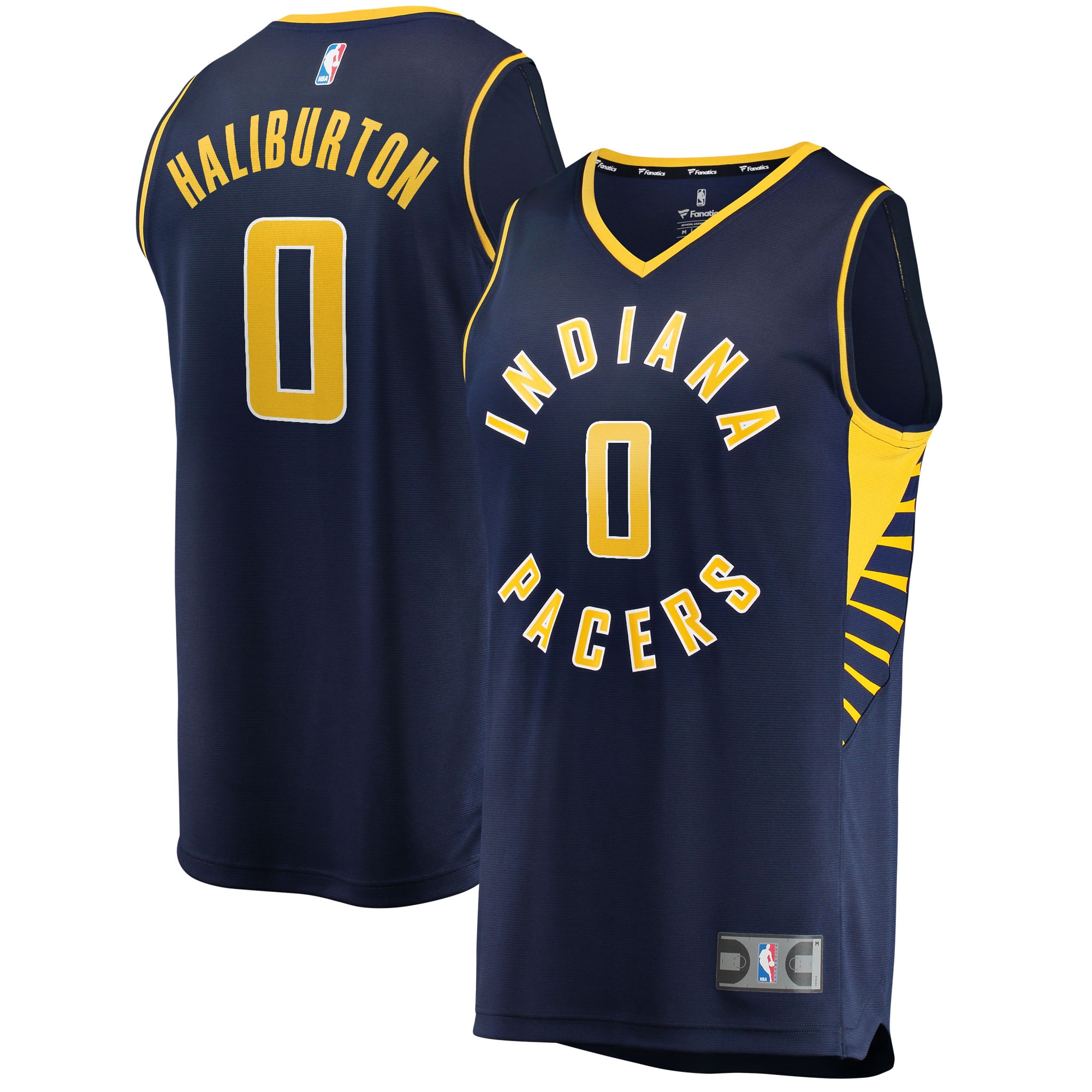Tyrese Haliburton Indiana Pacers Fanatics Youth 2021/22 Fast Break Jersey - Icon Edition - Navy