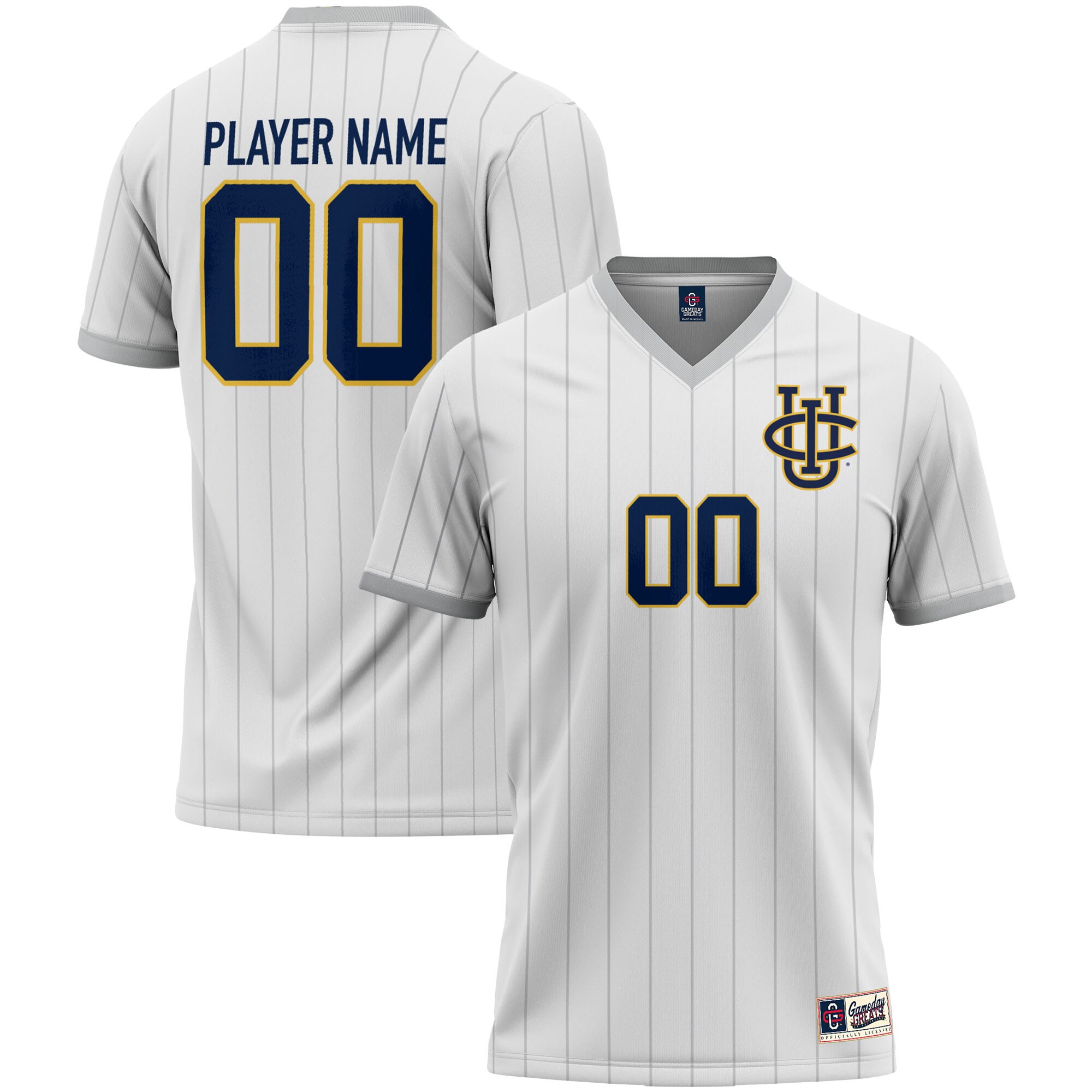 UC Irvine Anteaters GameDay Greats NIL Pick-A-Player Lightweight Men's Soccer Jersey - White