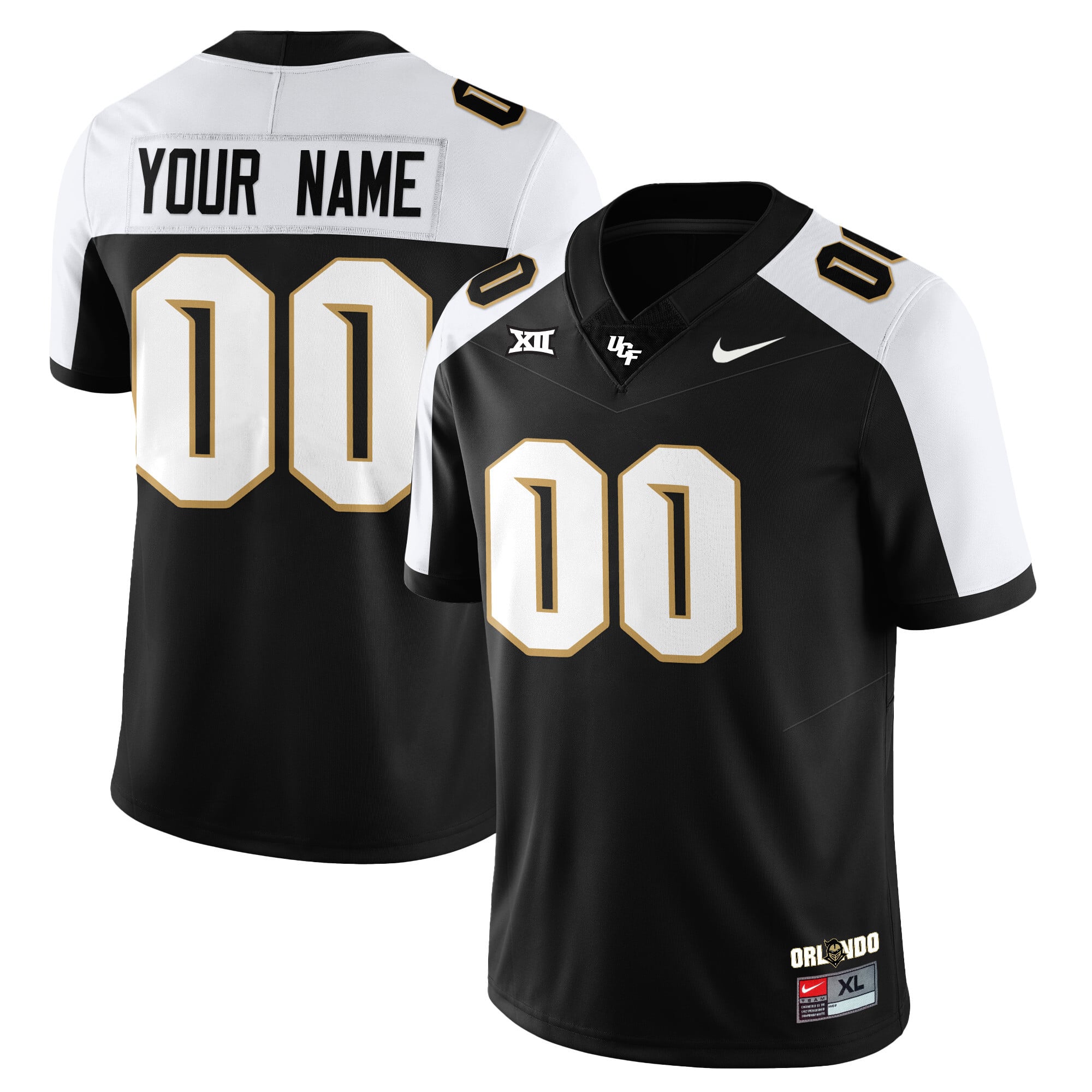 UCF Knights Black Jersey - Nike UCF Knights Black Football Jersey