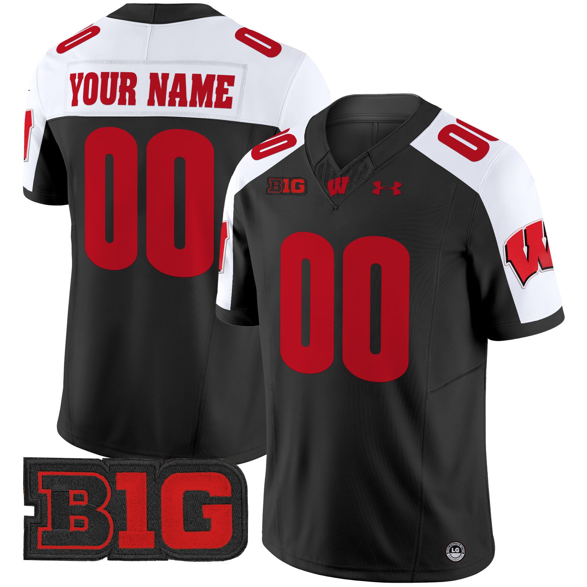 Alternative view of Under Armour Badgers Jersey - Under Armour Wisconsin Badgers Jersey