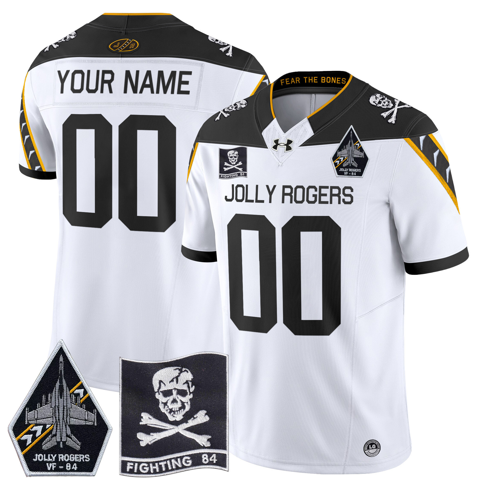 Under Armour Jolly Rogers VF-84 Football Jersey