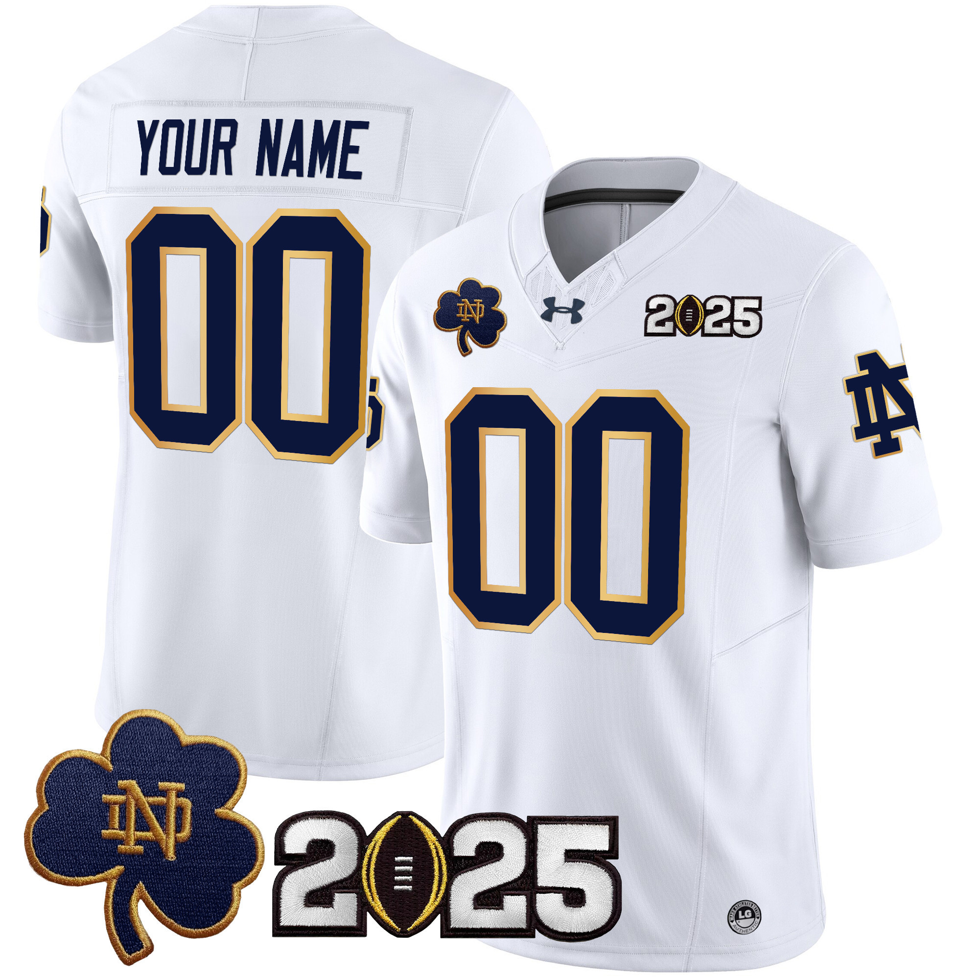 Under Armour Notre Dame 2025 - Under Armour Notre Dame White 2025