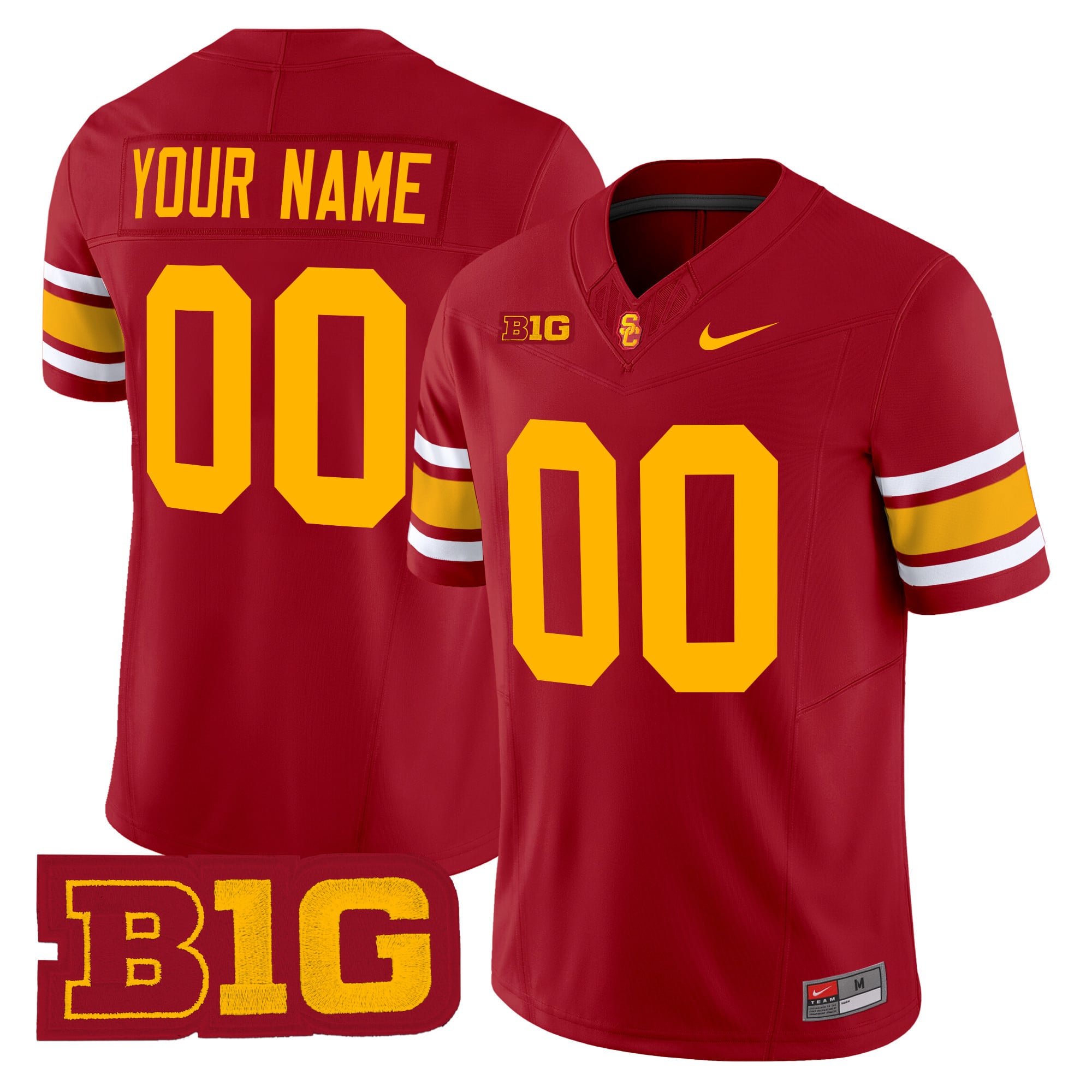 USC Trojans Cardinal Custom Jersey - Nike - Personalize Yours!