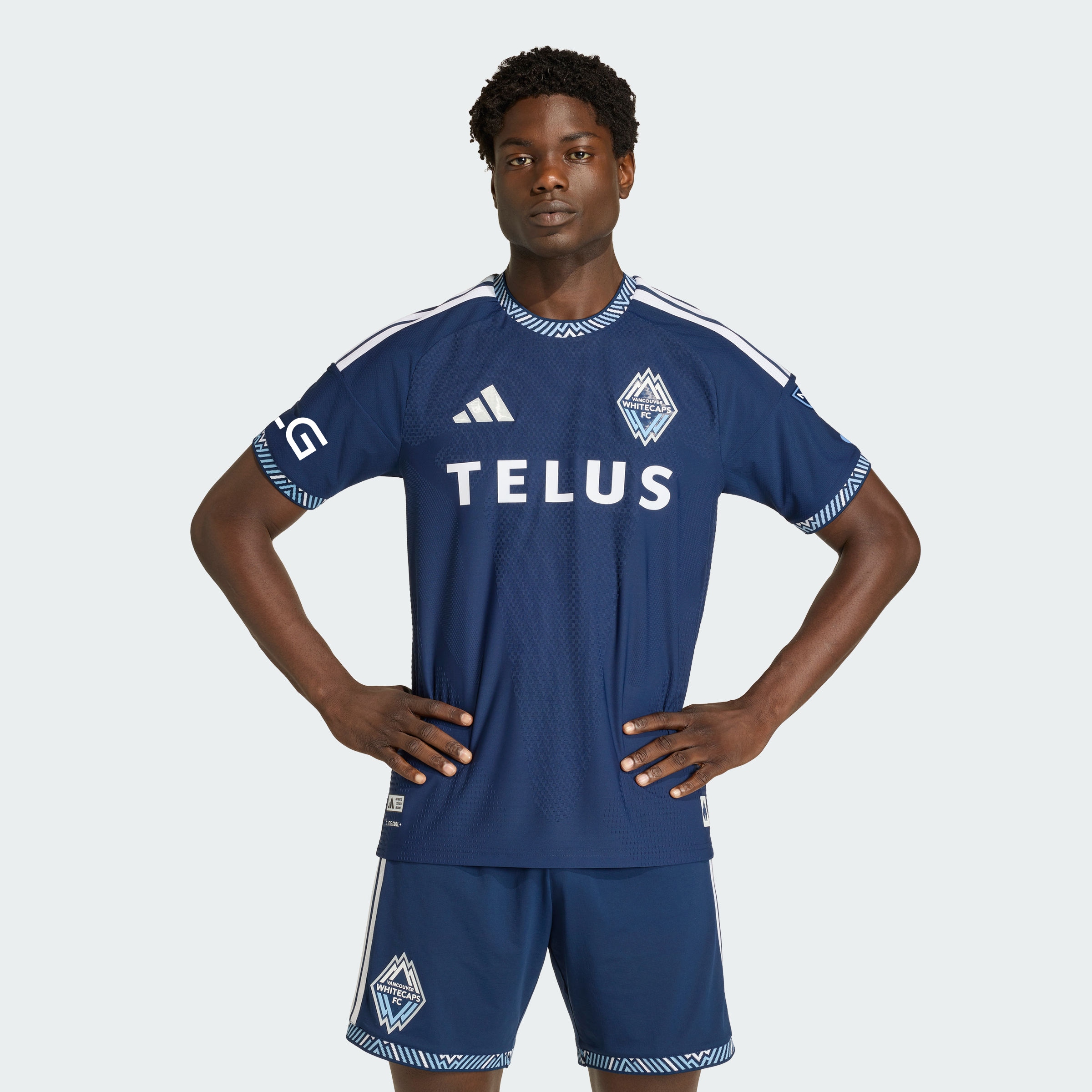 Vancouver Whitecaps FC 2026 The Coastal On-Field Patch Jersey - Blue
