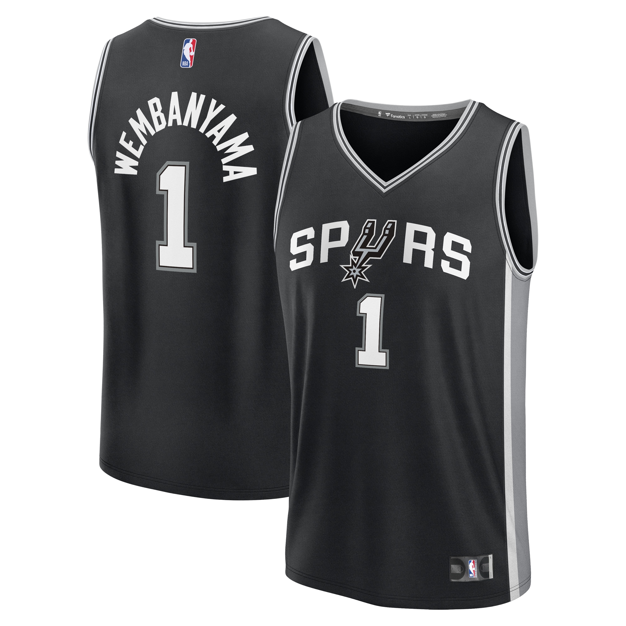 Victor Wembanyama San Antonio Spurs Fanatics Youth Fast Break Player Jersey - Icon Edition