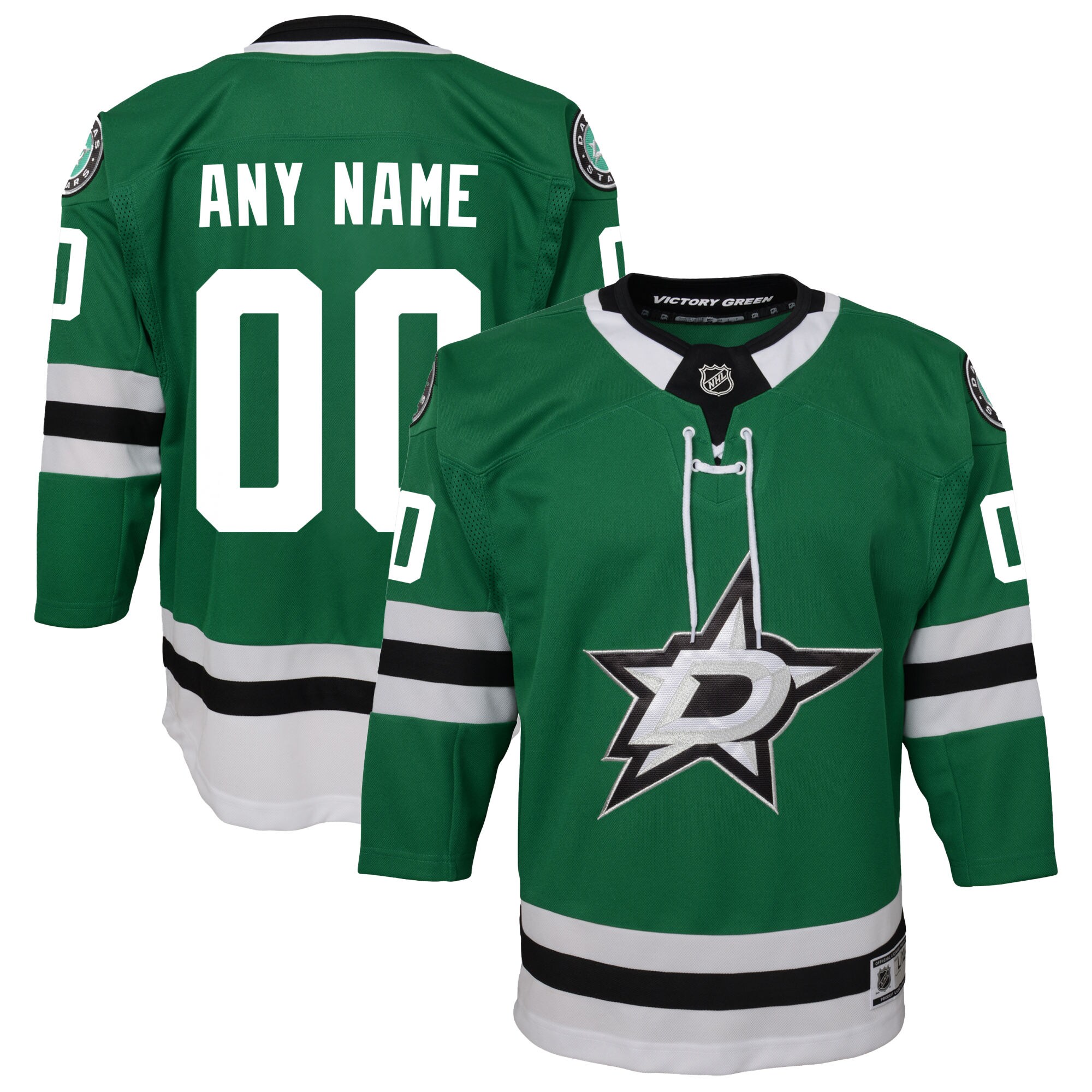 Victory Green Dallas Stars Jersey - Custom NHL Hockey