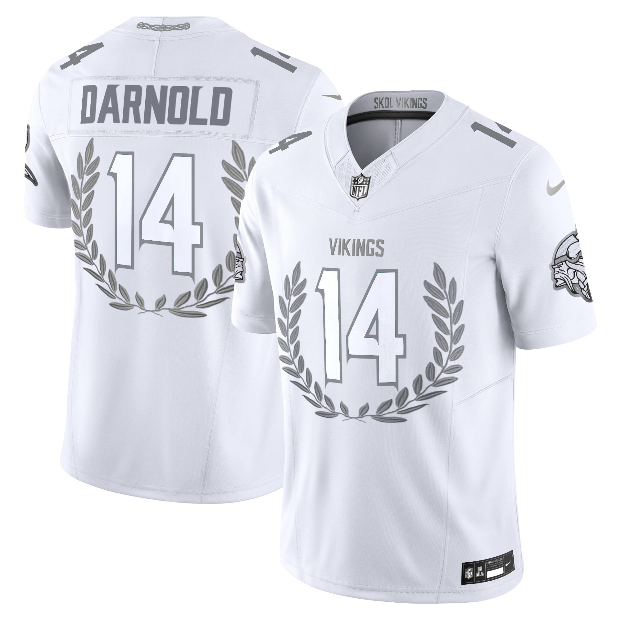 Vikings Darnold #14 Jersey nike - Nike Vikings Darnold #14 White